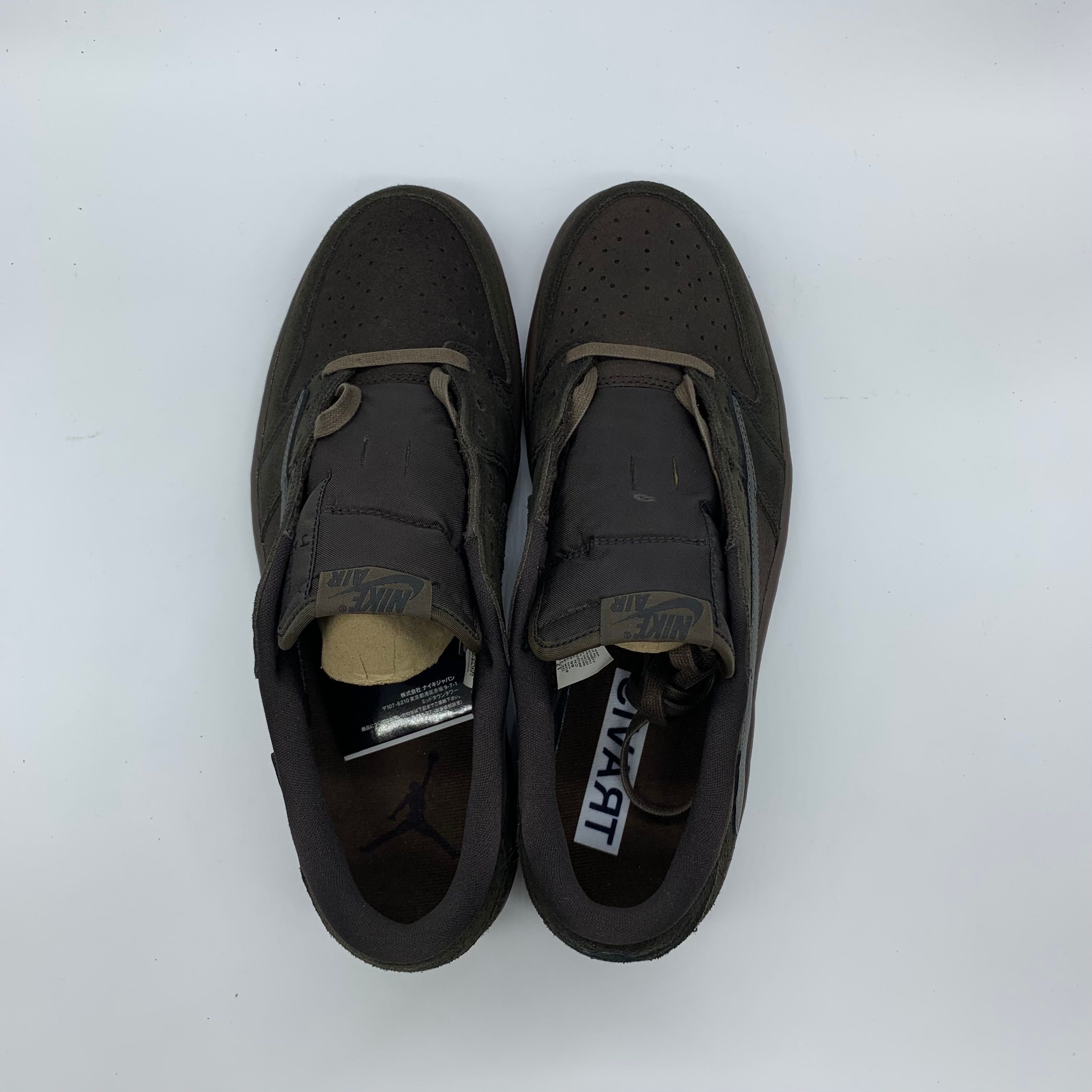 Travis Scott × Nike Air Jordan 1 Low OG SP "Velvet Brown and Dark Mocha"