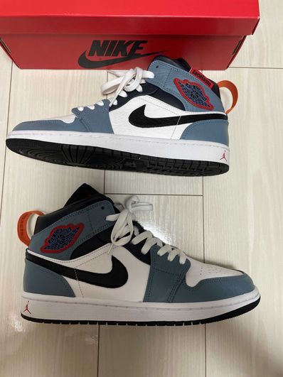 FACETASM × Nike Air Jordan 1 Mid "White/Navy"