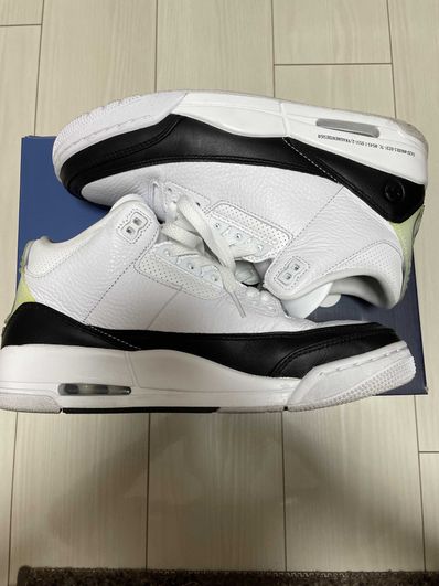 Fragment × Nike Air Jordan 3 "White/Black"