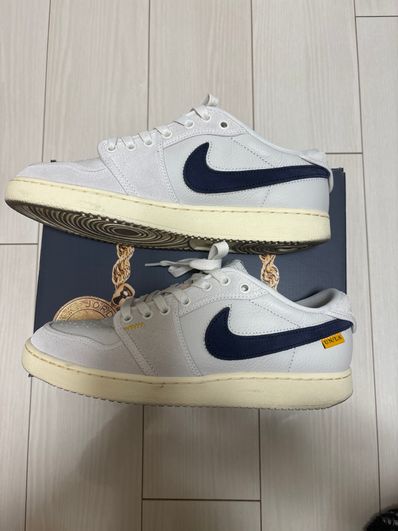 UNION × Nike Air Jordan 1 Low KO "Sail Leather"