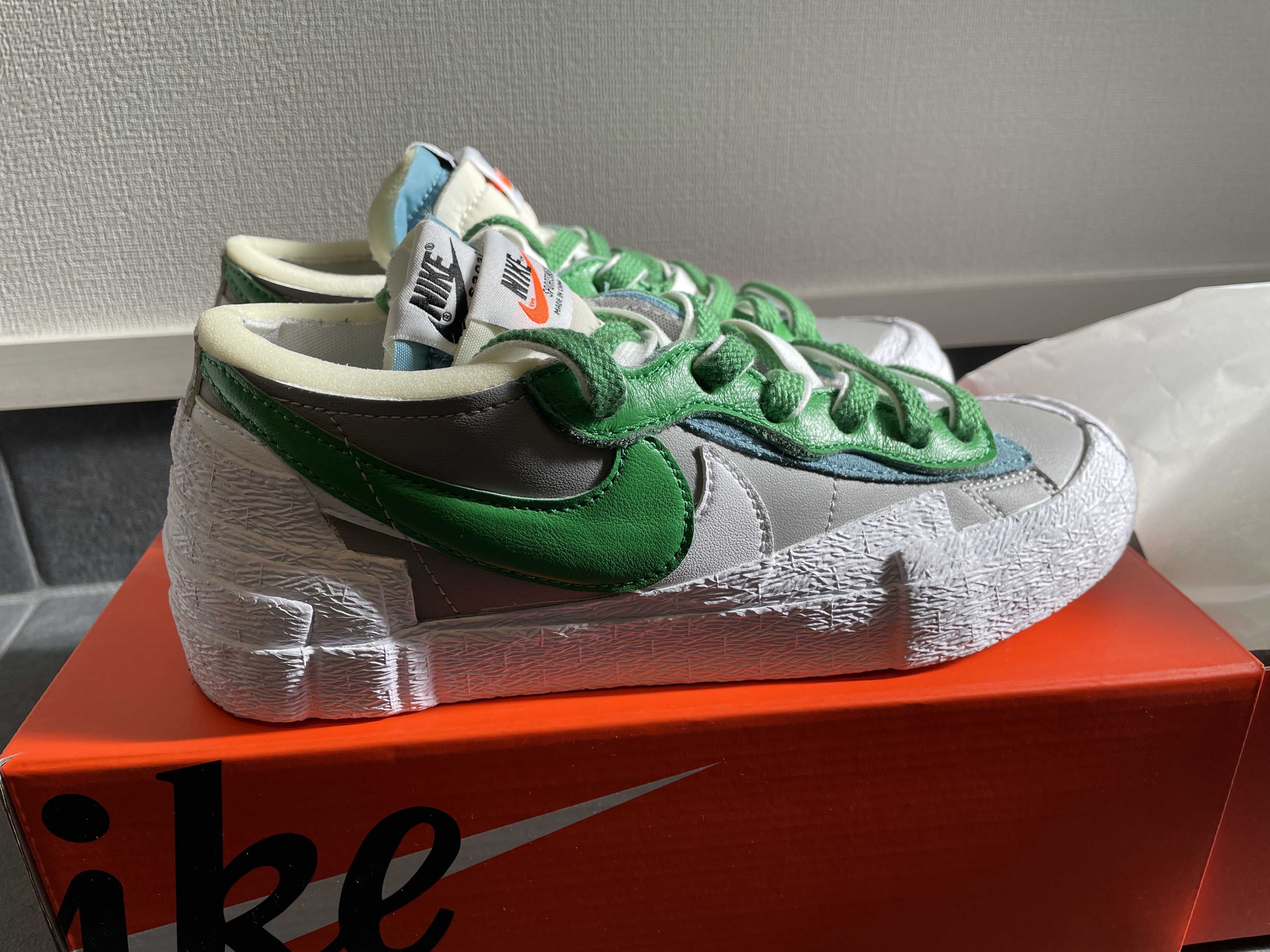 sacai × Nike Blazer Low "Classic Green"