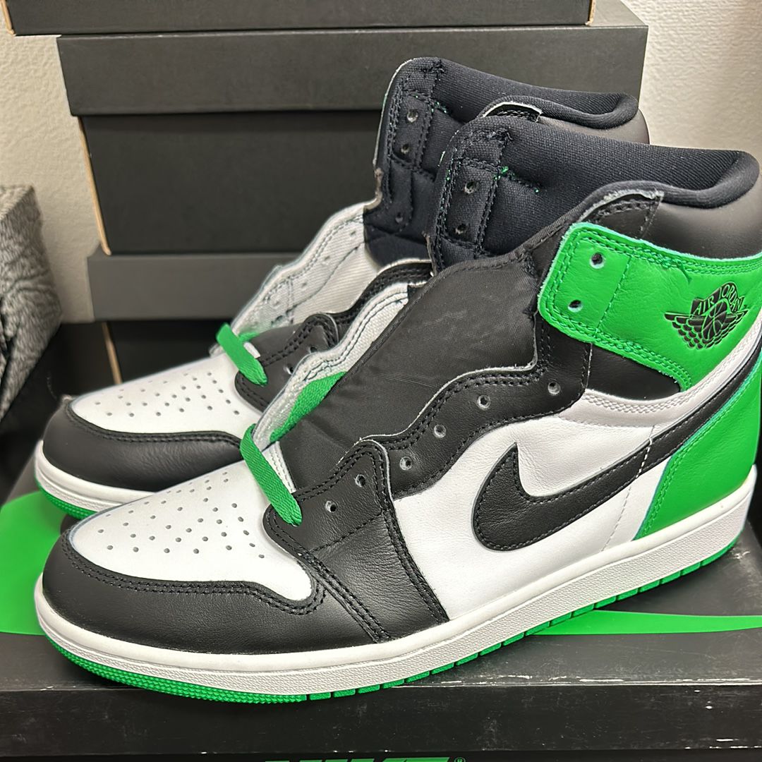 Nike Air Jordan 1 Retro High OG "Celtics/Black and Lucky Green" (2023)
