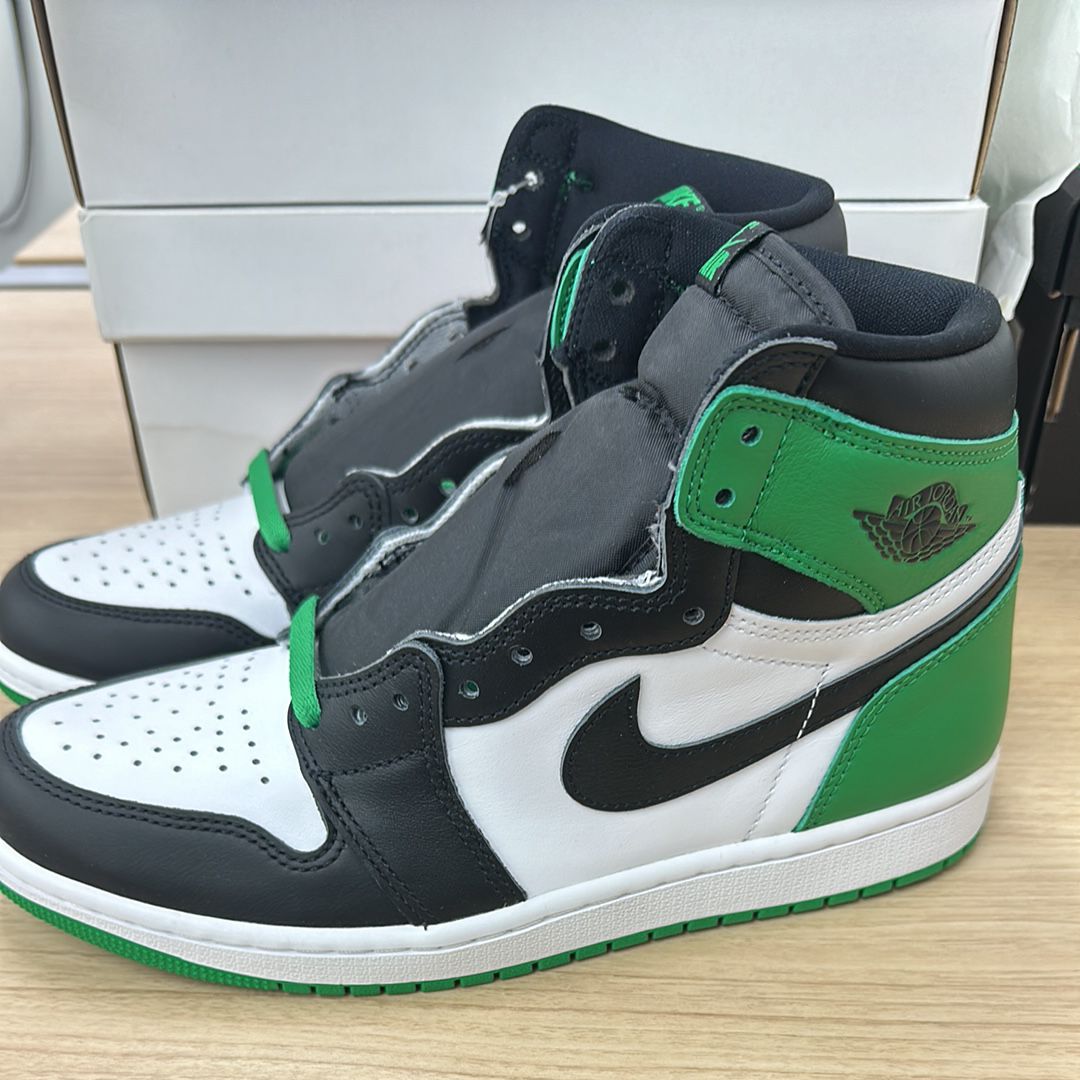 Nike Air Jordan 1 Retro High OG "Celtics/Black and Lucky Green" (2023)