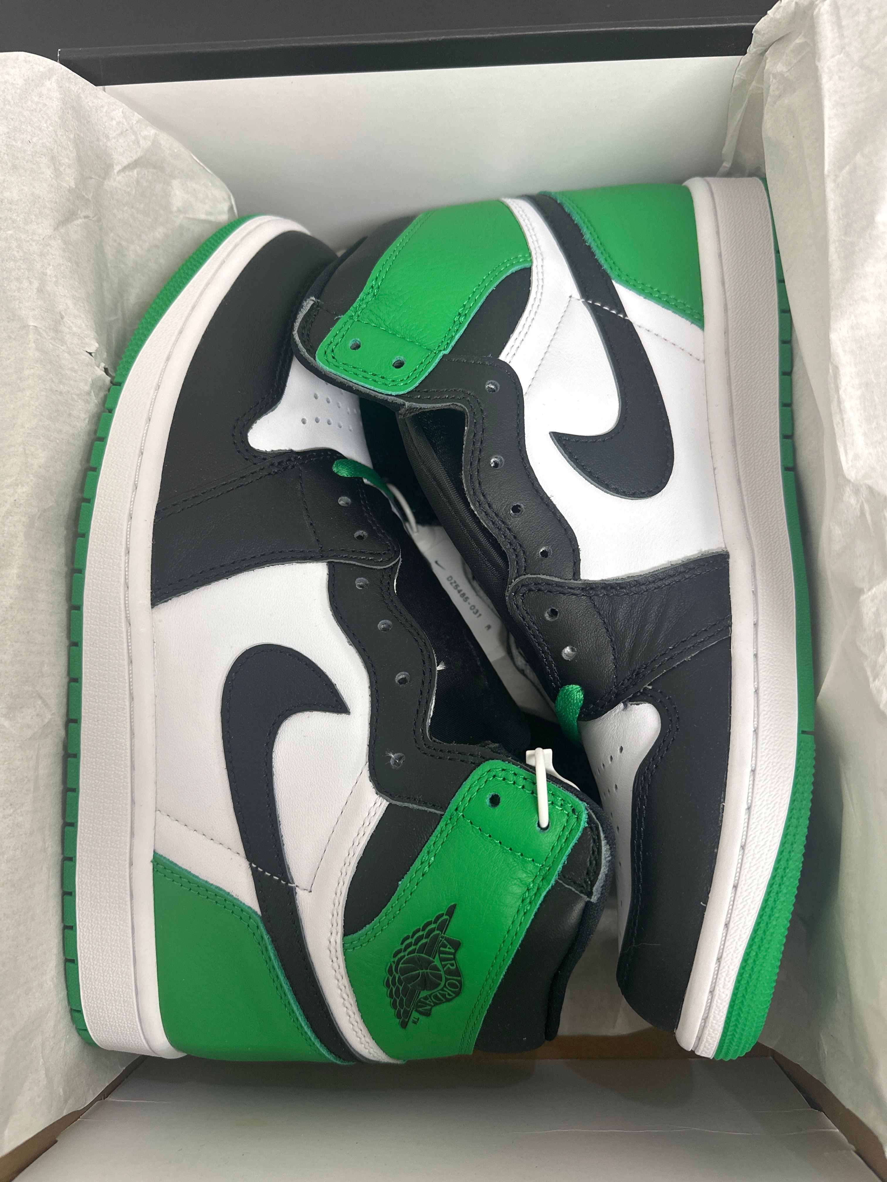 Nike Air Jordan 1 Retro High OG "Celtics/Black and Lucky Green" (2023)
