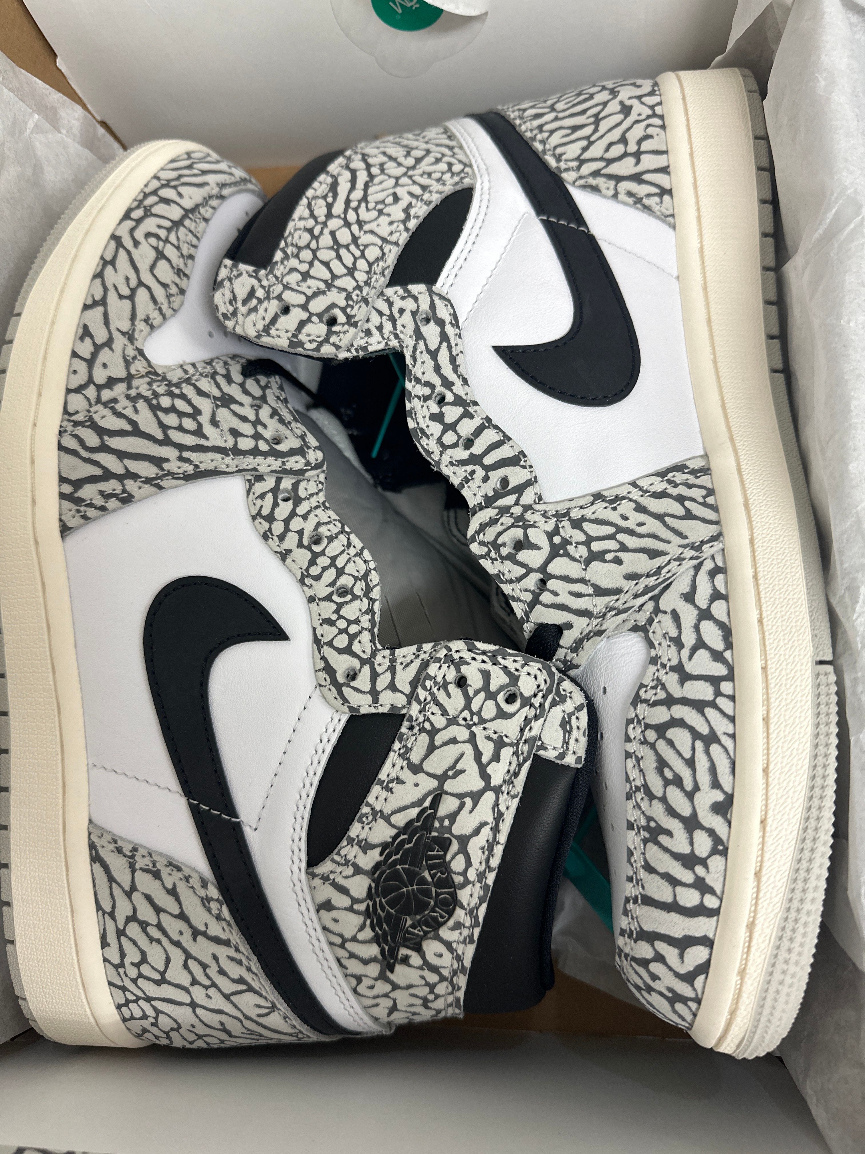 Nike Air Jordan 1 High OG "White Cement/Safari"