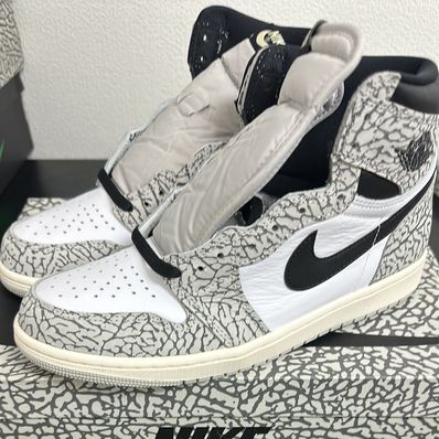 Nike Air Jordan 1 High OG "White Cement/Safari"