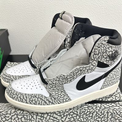 Nike Air Jordan 1 High OG "White Cement/Safari"