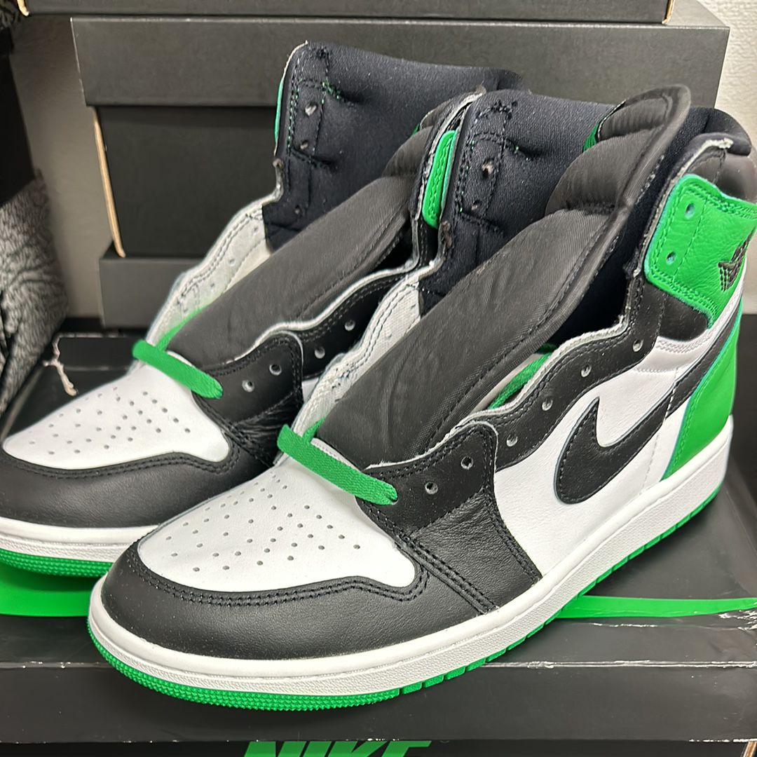 Nike Air Jordan 1 Retro High OG "Celtics/Black and Lucky Green" (2023)
