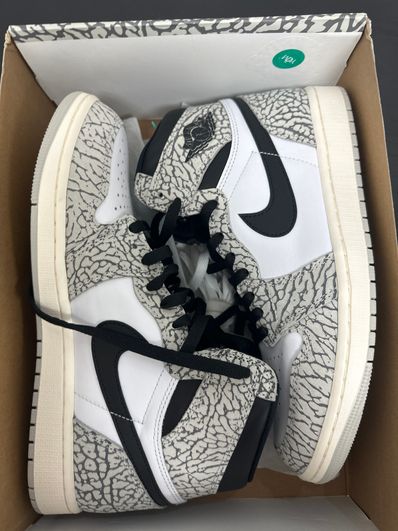 Nike Air Jordan 1 High OG "White Cement/Safari"