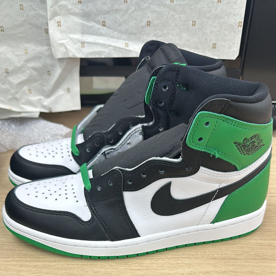 Nike Air Jordan 1 Retro High OG "Celtics/Black and Lucky Green" (2023)