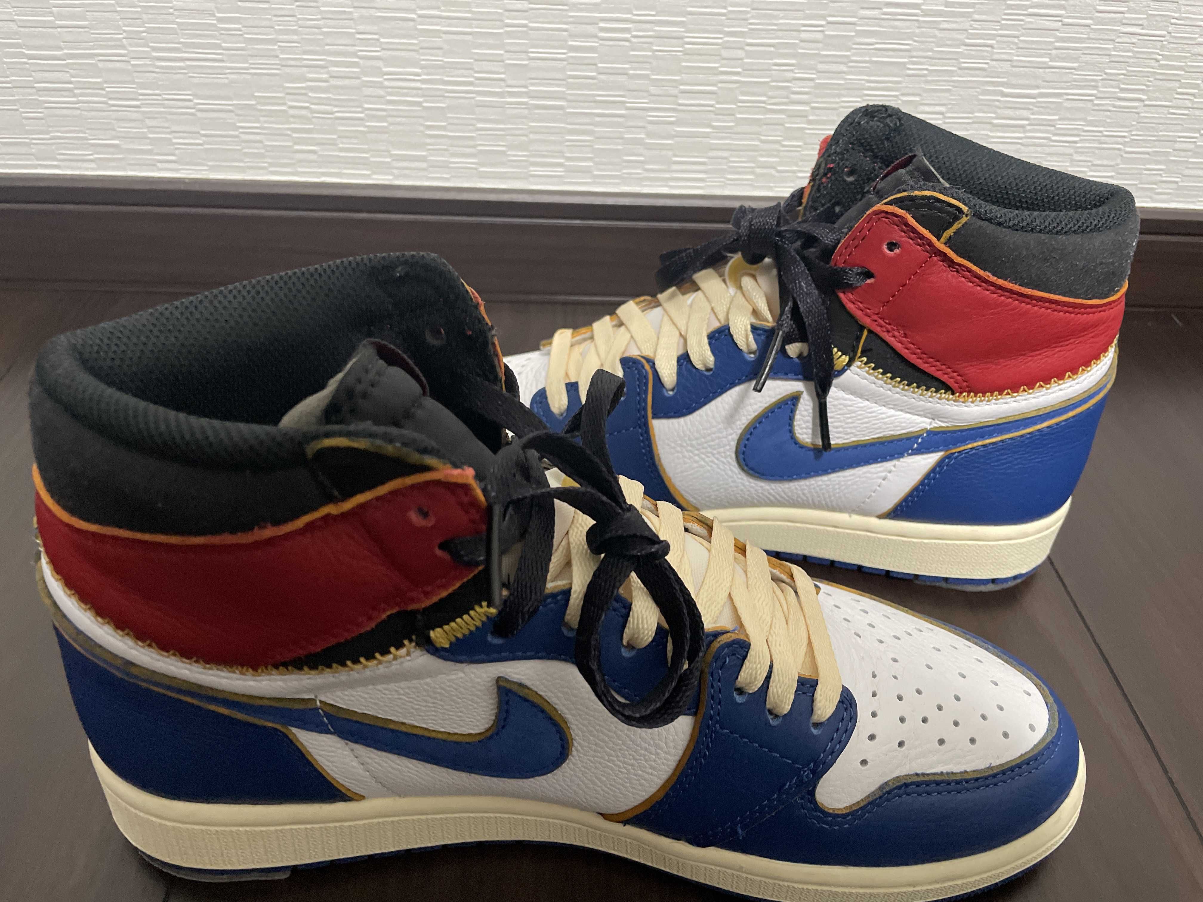 Union × Nike Air Jordan 1 Retro High OG NRG "Storm Blue/Varsity Red"
