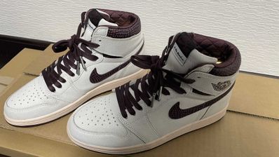 A Ma Maniere × Nike Air Jordan 1 Retro High OG "Sail and Burgundy"