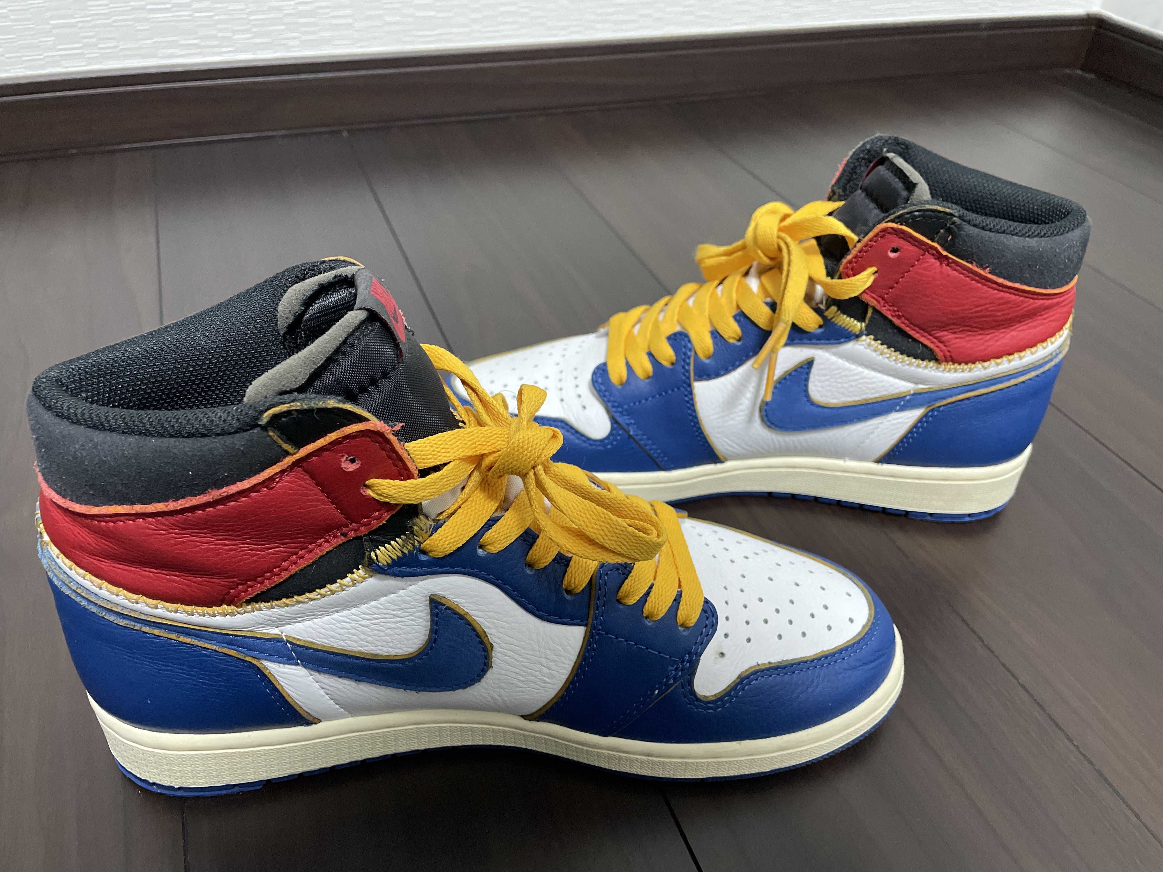Union × Nike Air Jordan 1 Retro High OG NRG "Storm Blue/Varsity Red"