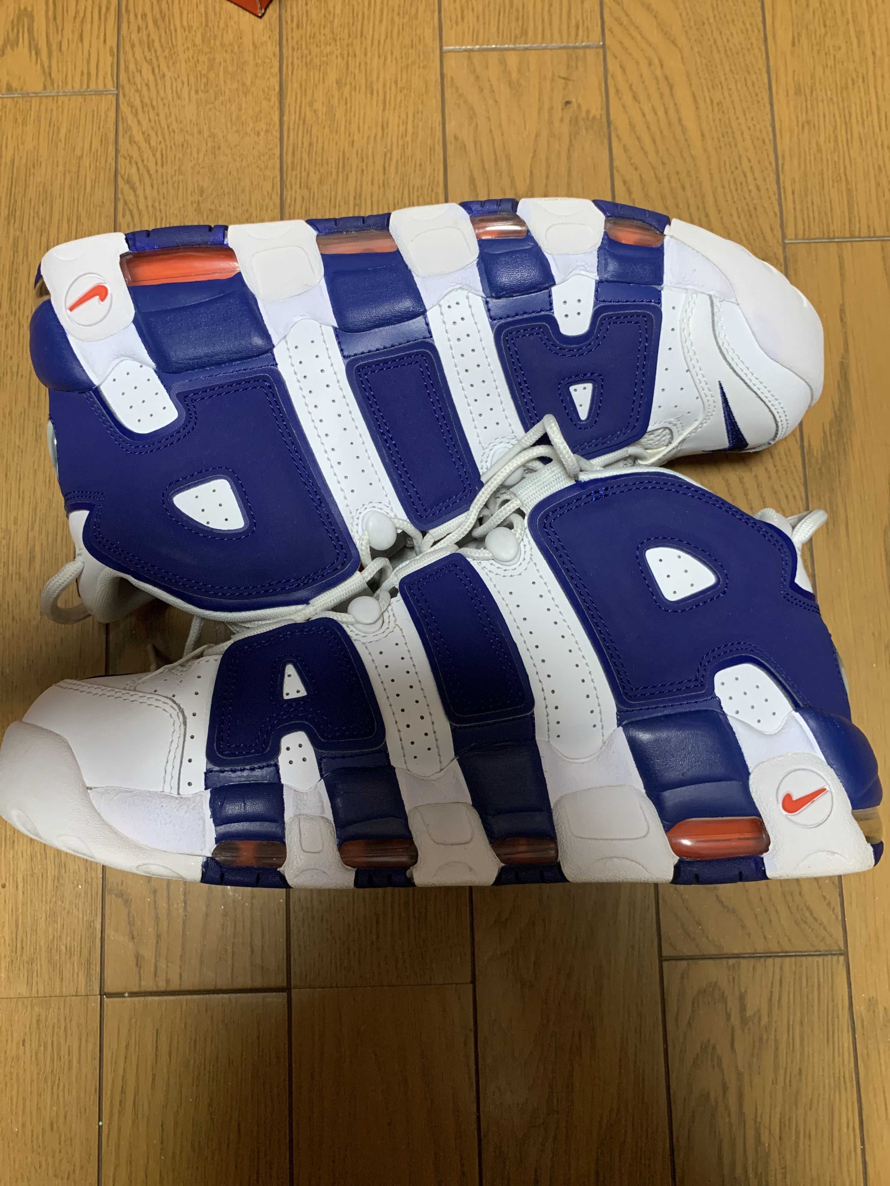 NIKE AIR MORE UPTEMPO 96 "WHITE/DEEP ROYAL BLUE"