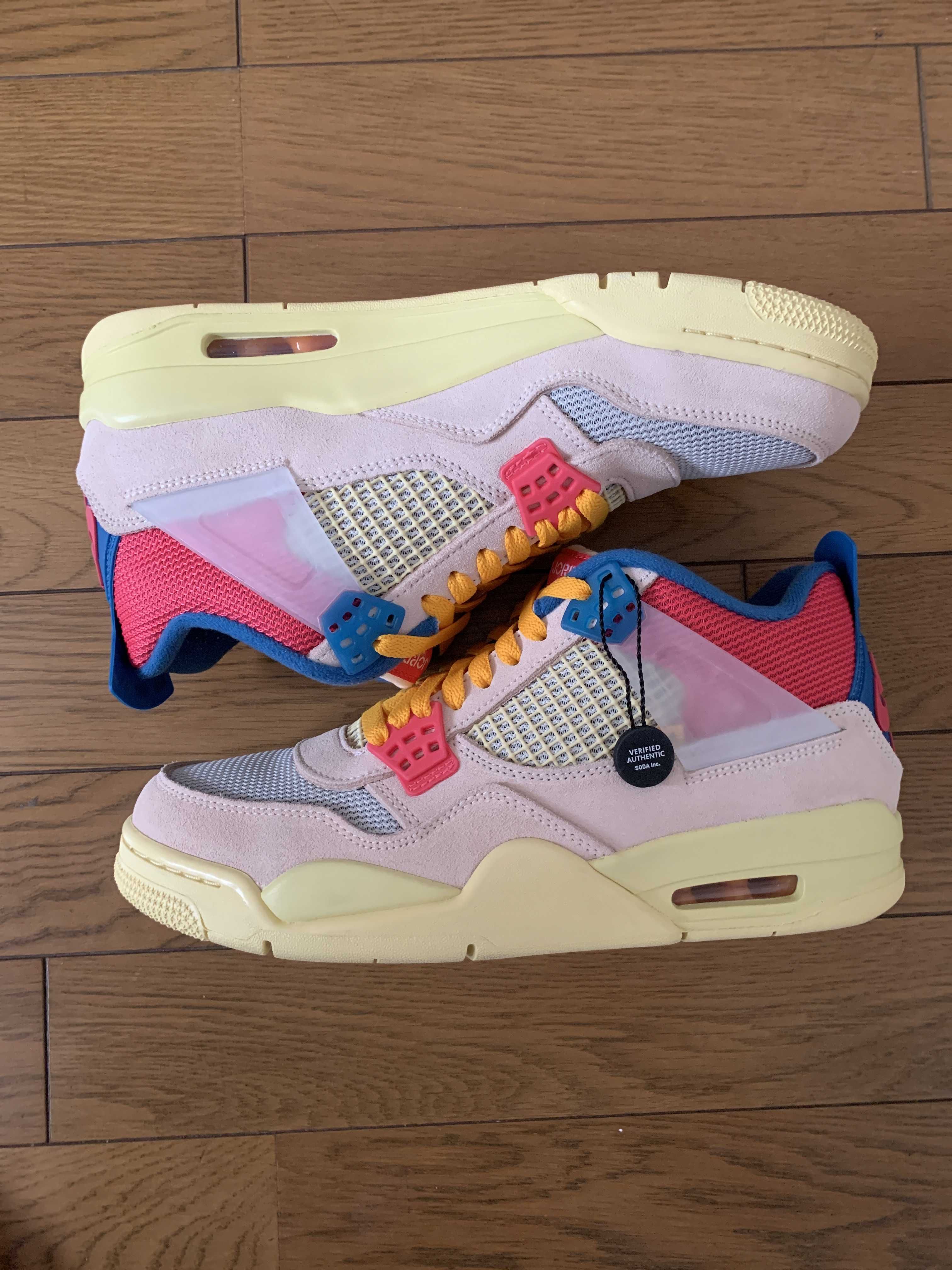 UNION × Nike Air Jordan 4 SP "Guava Ice/Light Fusion Red"