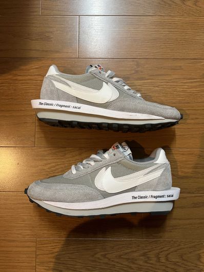 Fragment × sacai × Nike LD Waffle "Light Smoke Grey"