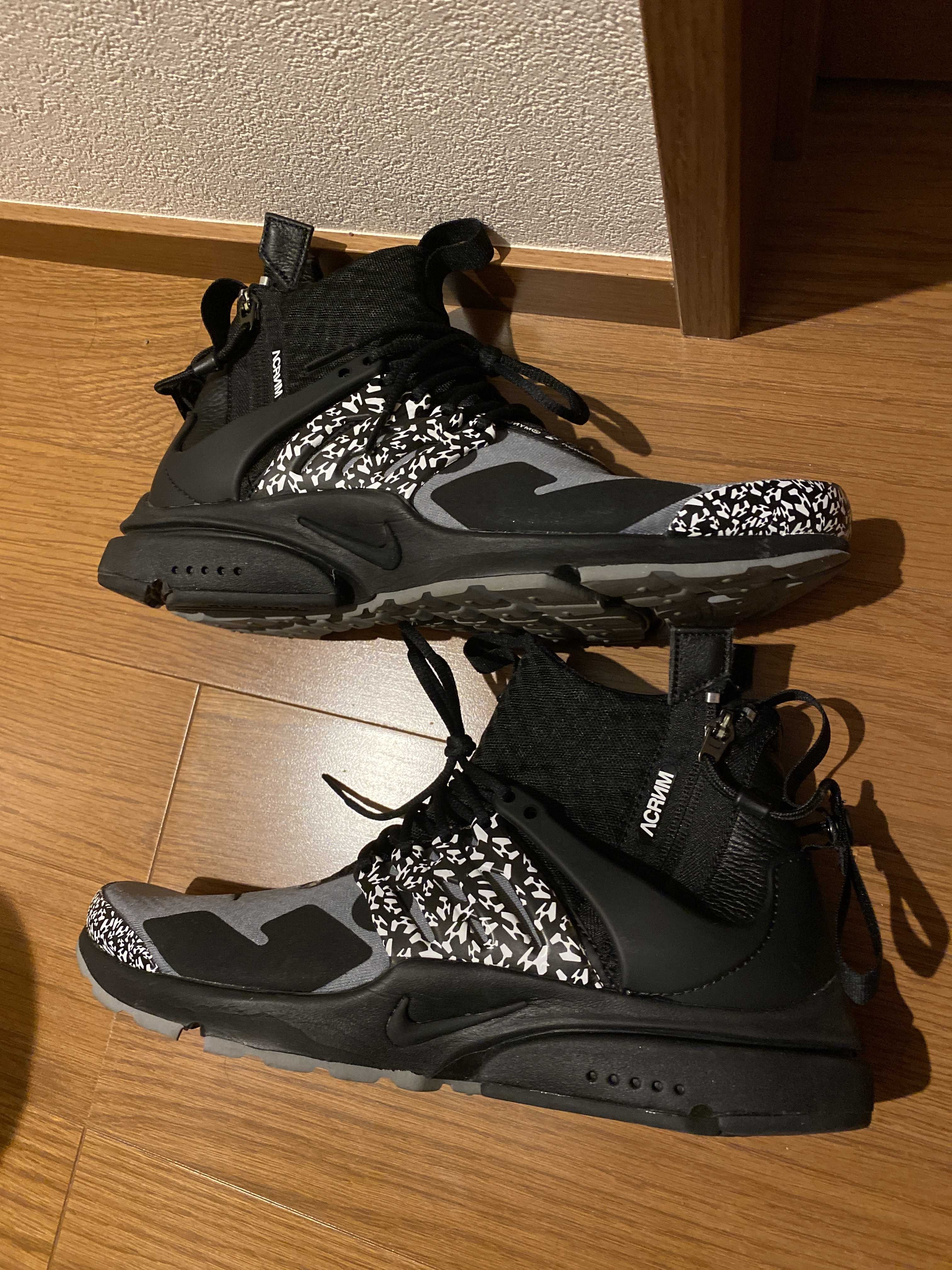 ACRONYM × Nike Air Presto Mid "Cool Grey/Black"