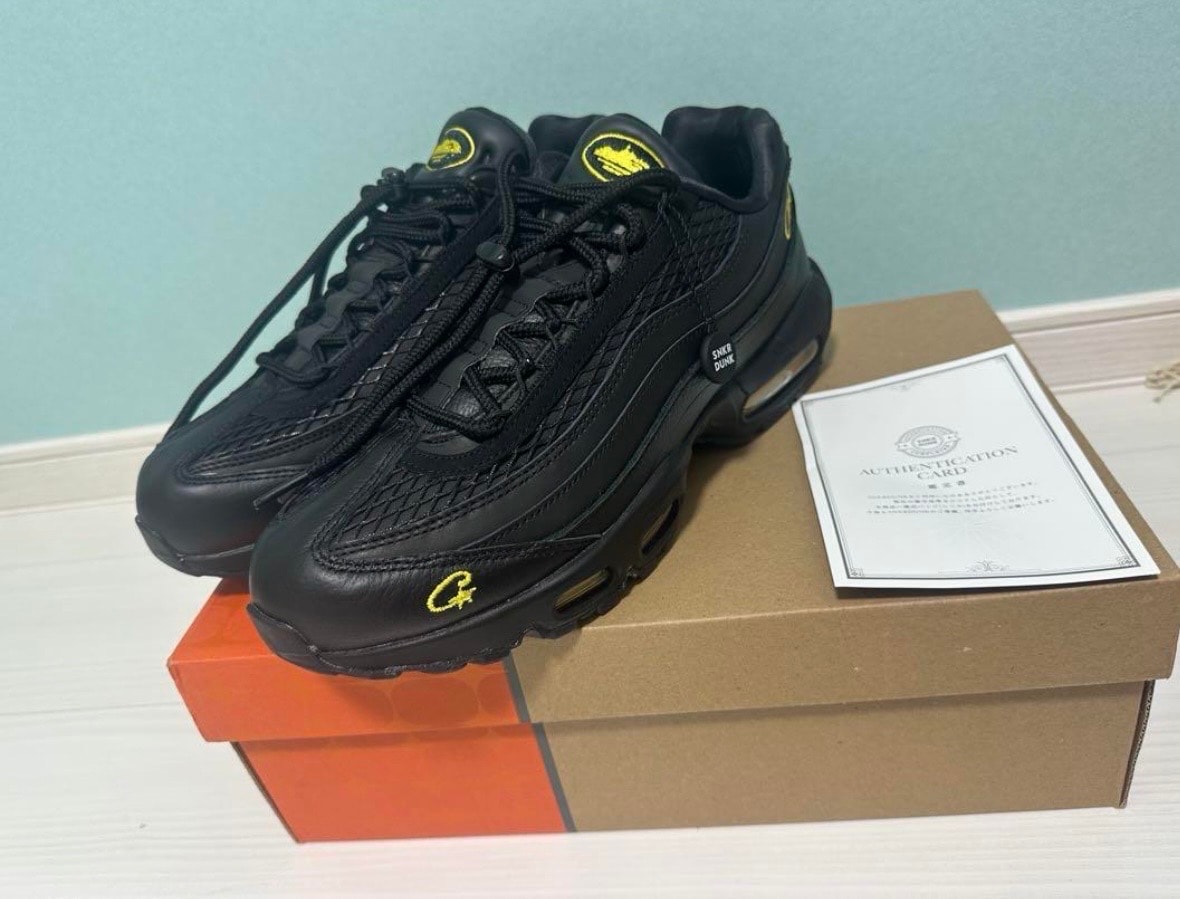 Corteiz × Nike Air Max 95 "Black and Tour Yellow"