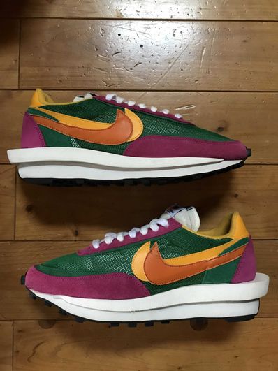sacai × NIKE LDV WAFFLE "PINE GREEN"
