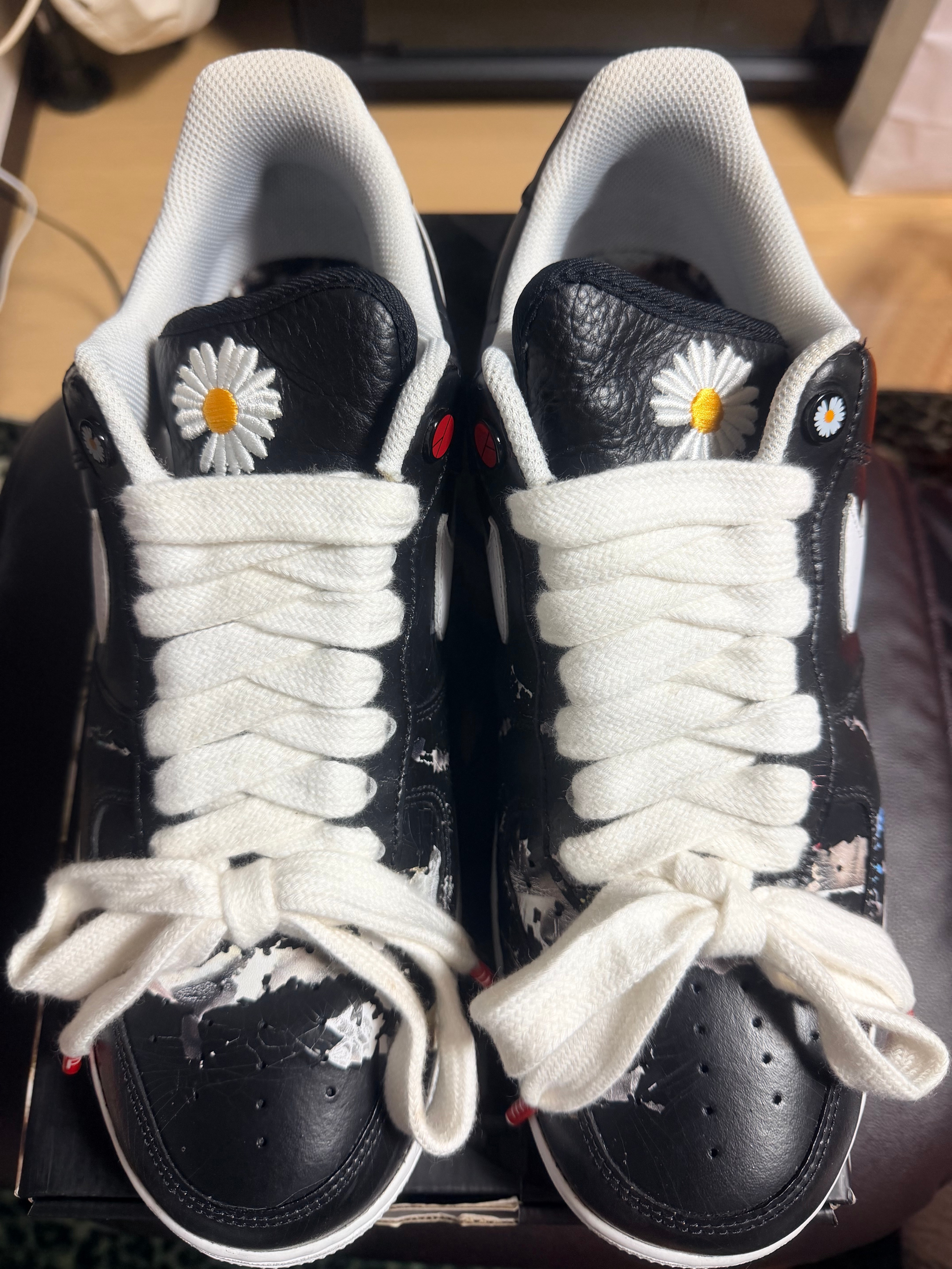 PEACEMINUSONE × Nike Air Force 1 Low Para Noise "Black" / G-DRAGON