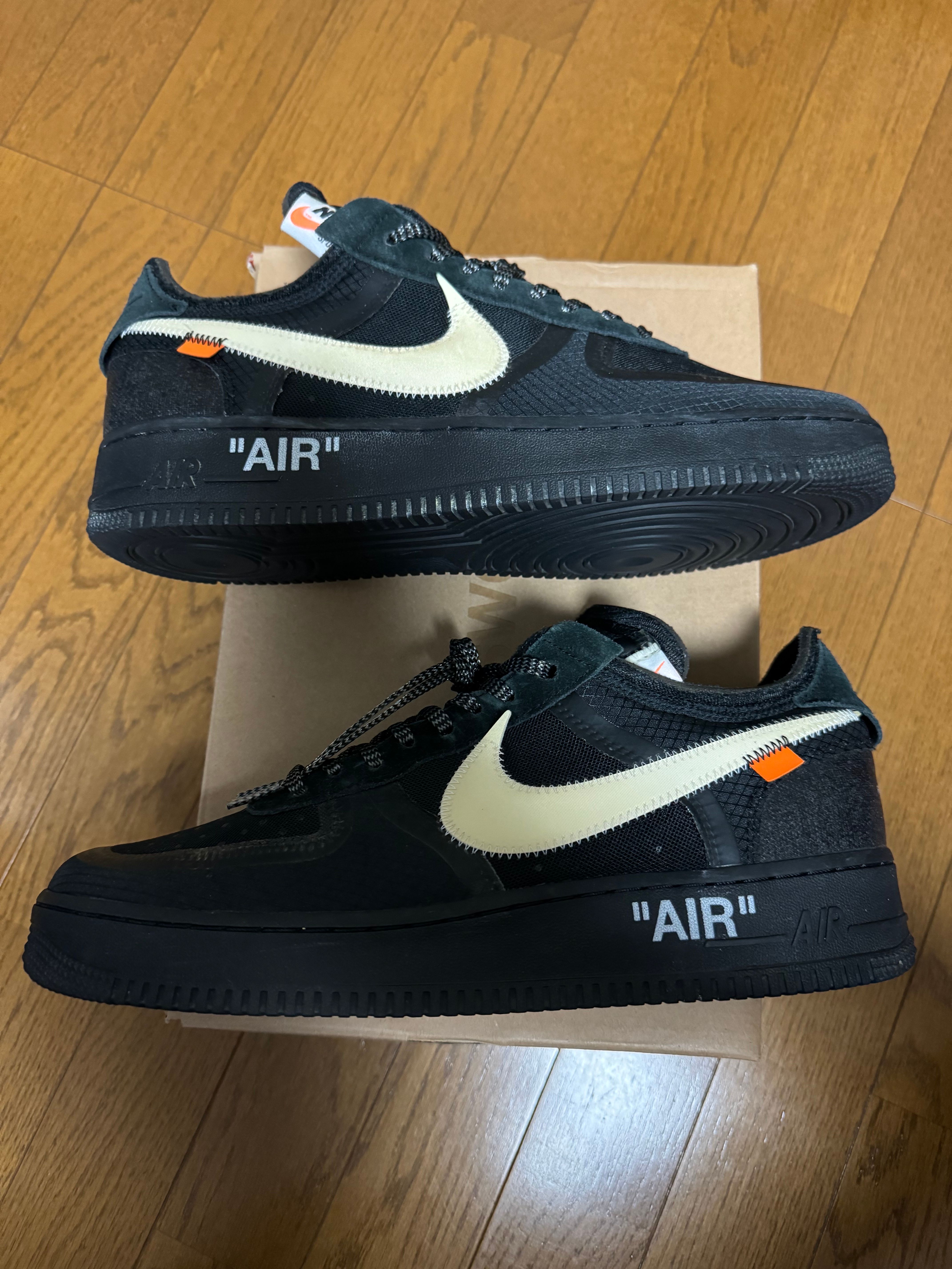 Off-White × Nike Air Force 1 Low "Black"