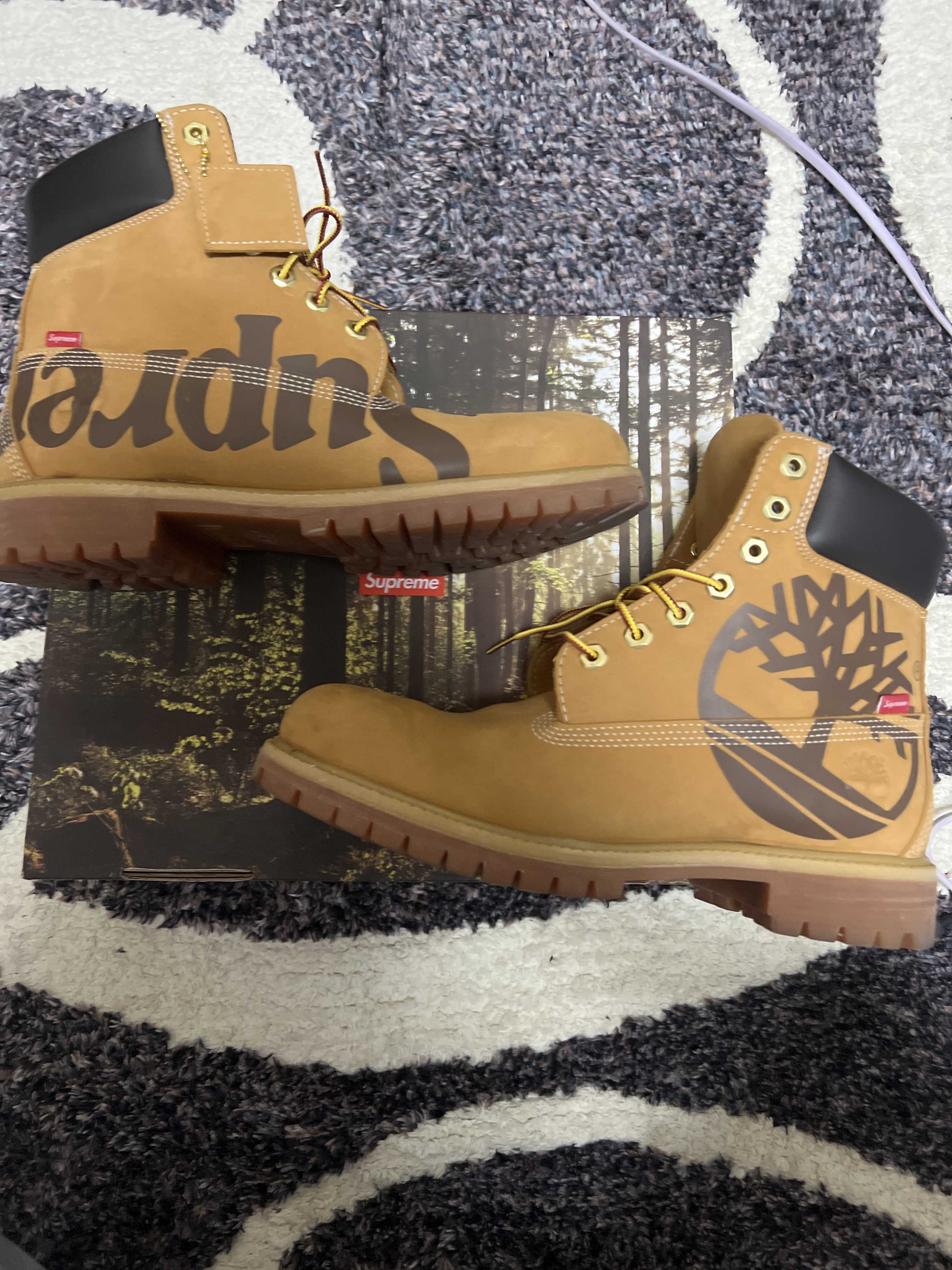 TIMBERLAND × Supreme 6" BOOT "WHEAT"