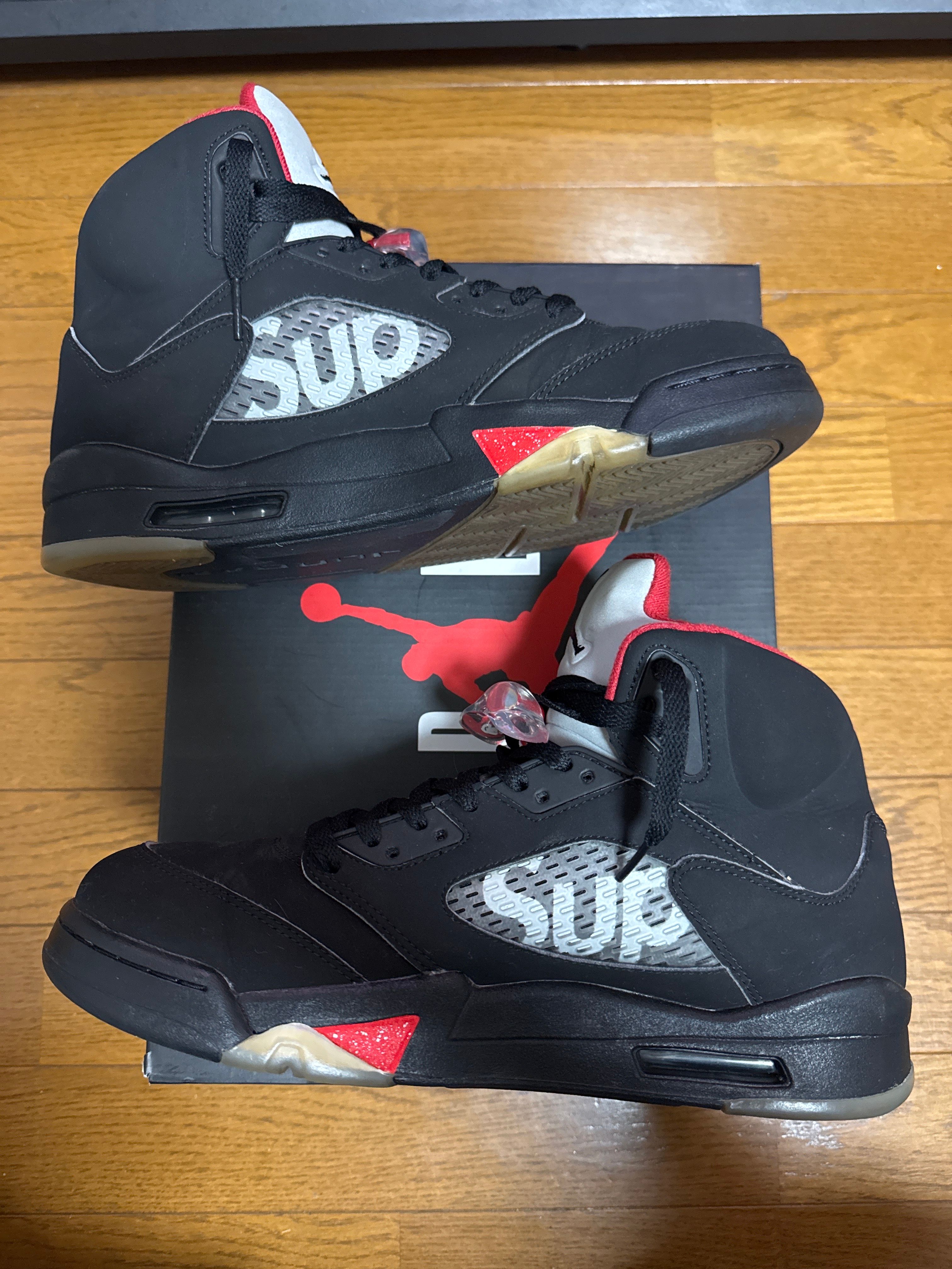 Supreme × Nike Air Jordan 5 Retro "Black"
