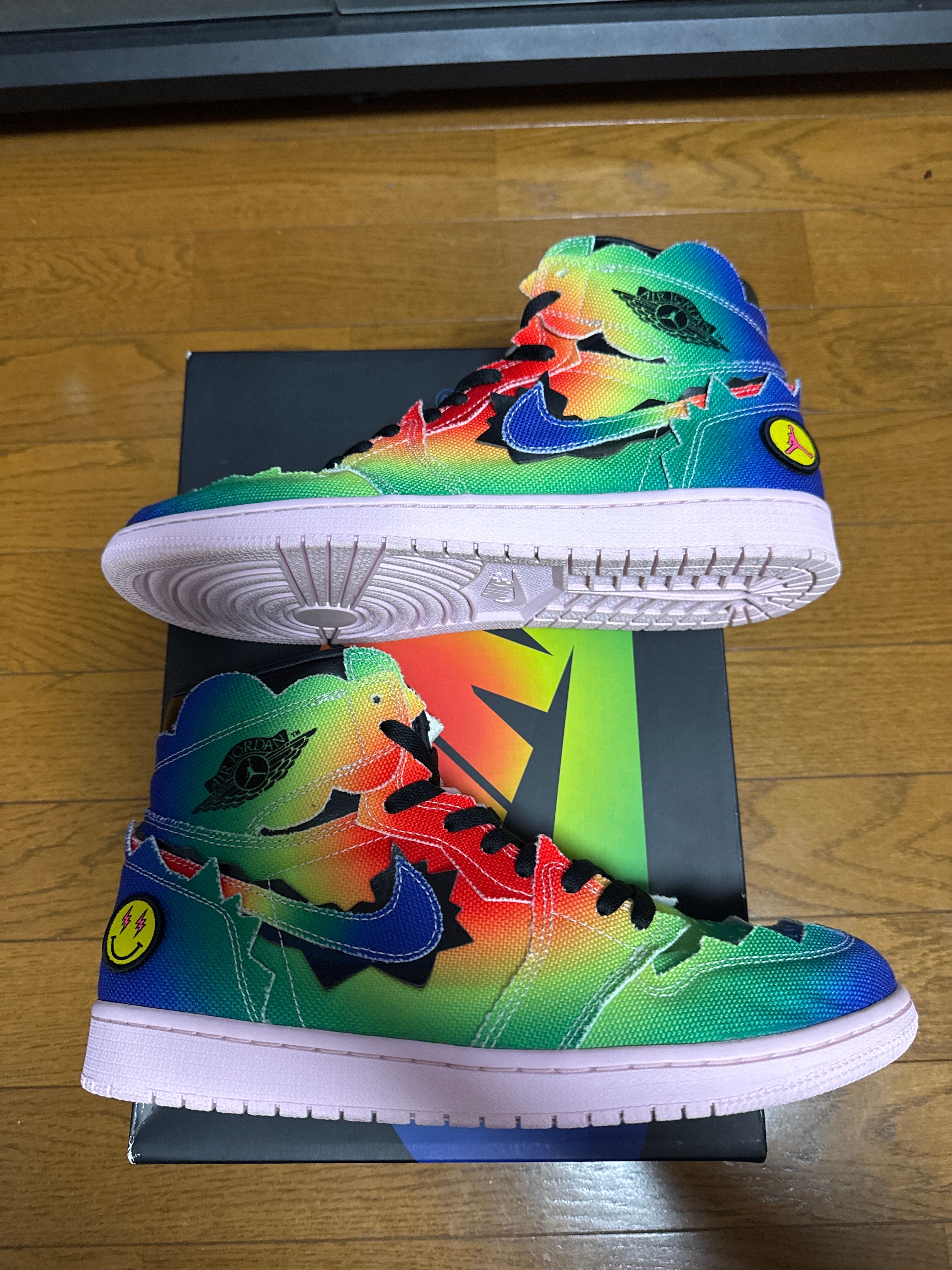 J Balvin × Nike Air Jordan 1 High OG "Rainbow"