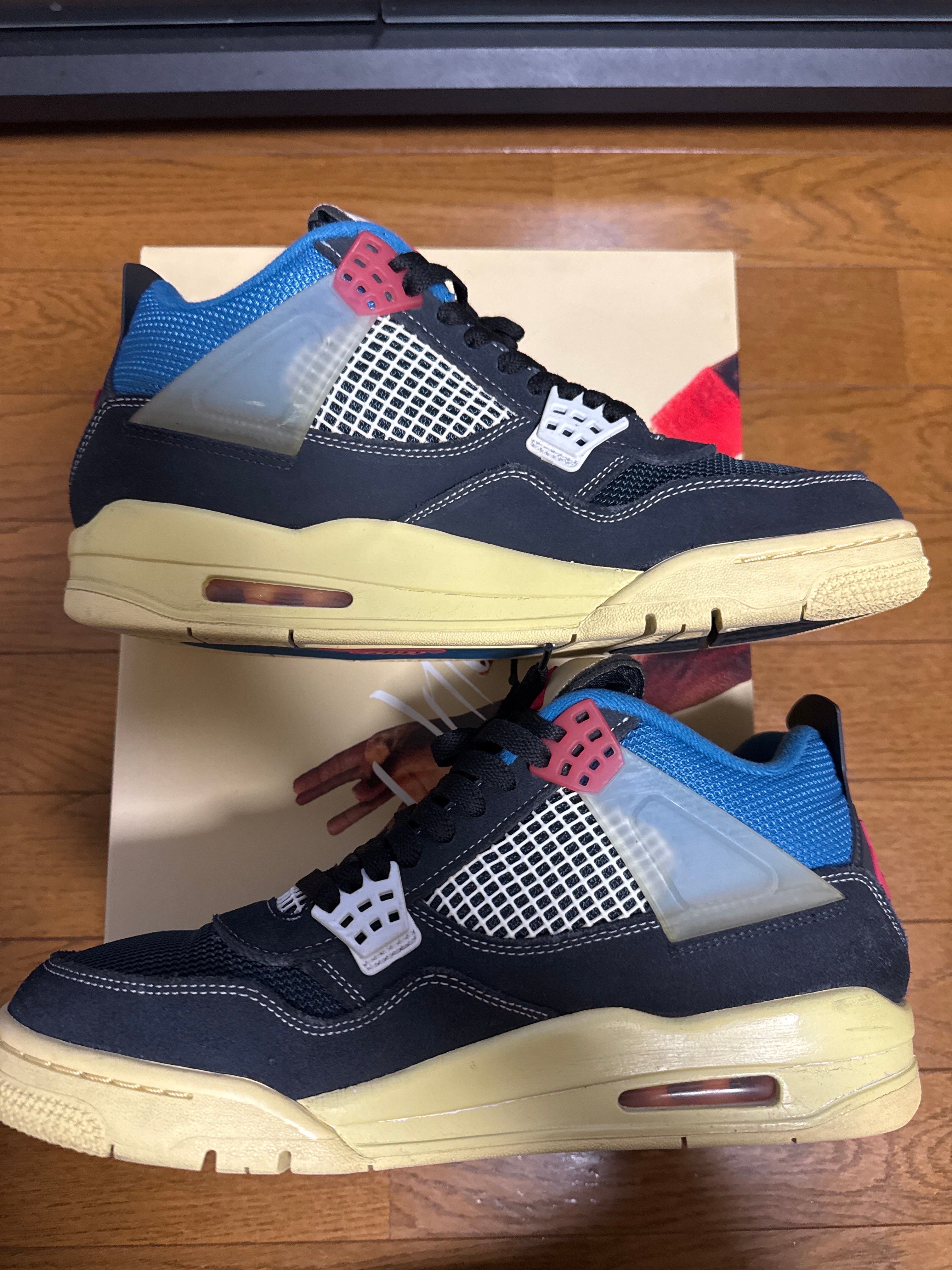 UNION × NIKE AIR JORDAN 4 "OFF NOIR"