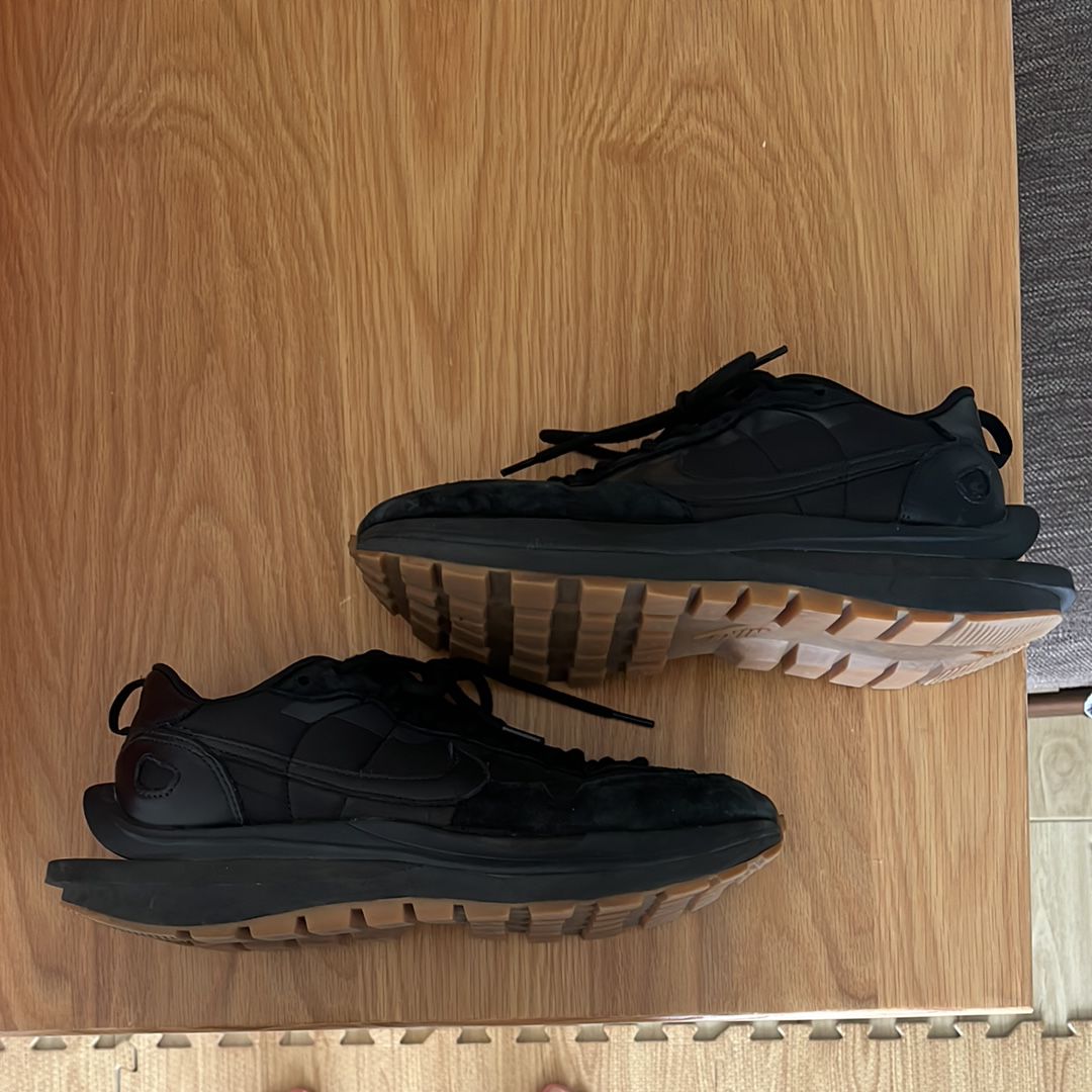 sacai × Nike VaporWaffle "Black Gum"