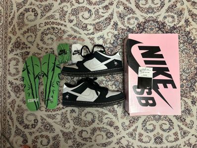 STAPLE × Nike SB Dunk Low "Pigeon Black/White"