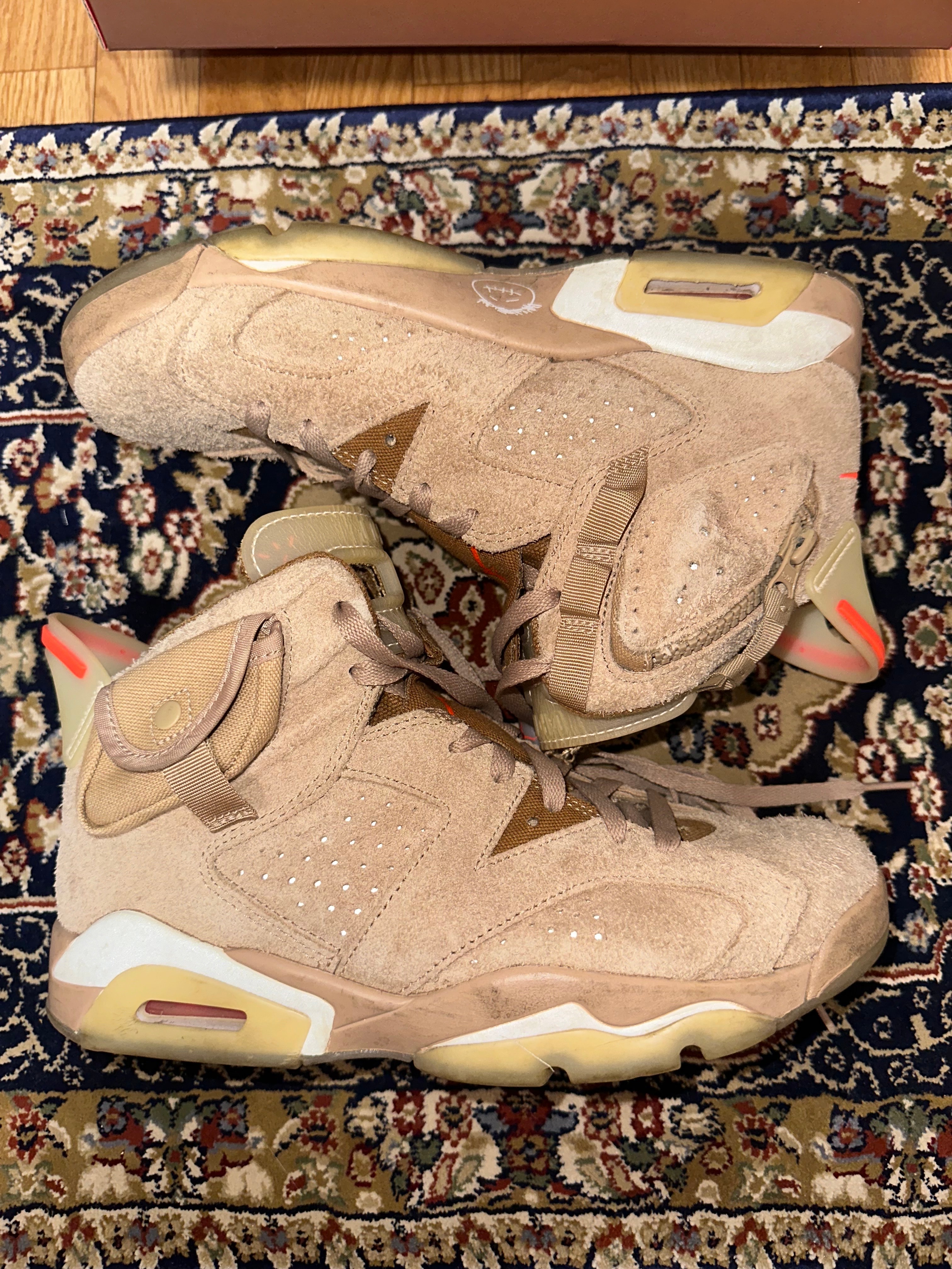 Travis Scott × Nike Air Jordan 6 "British Khaki"