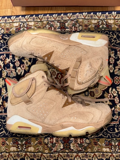 Travis Scott × Nike Air Jordan 6 "British Khaki"
