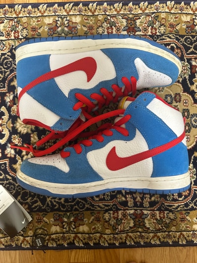 Nike SB Dunk High "Doraemon"