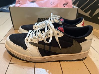 Travis Scott × Nike Women's Air Jordan 1 Low OG "Medium Olive"