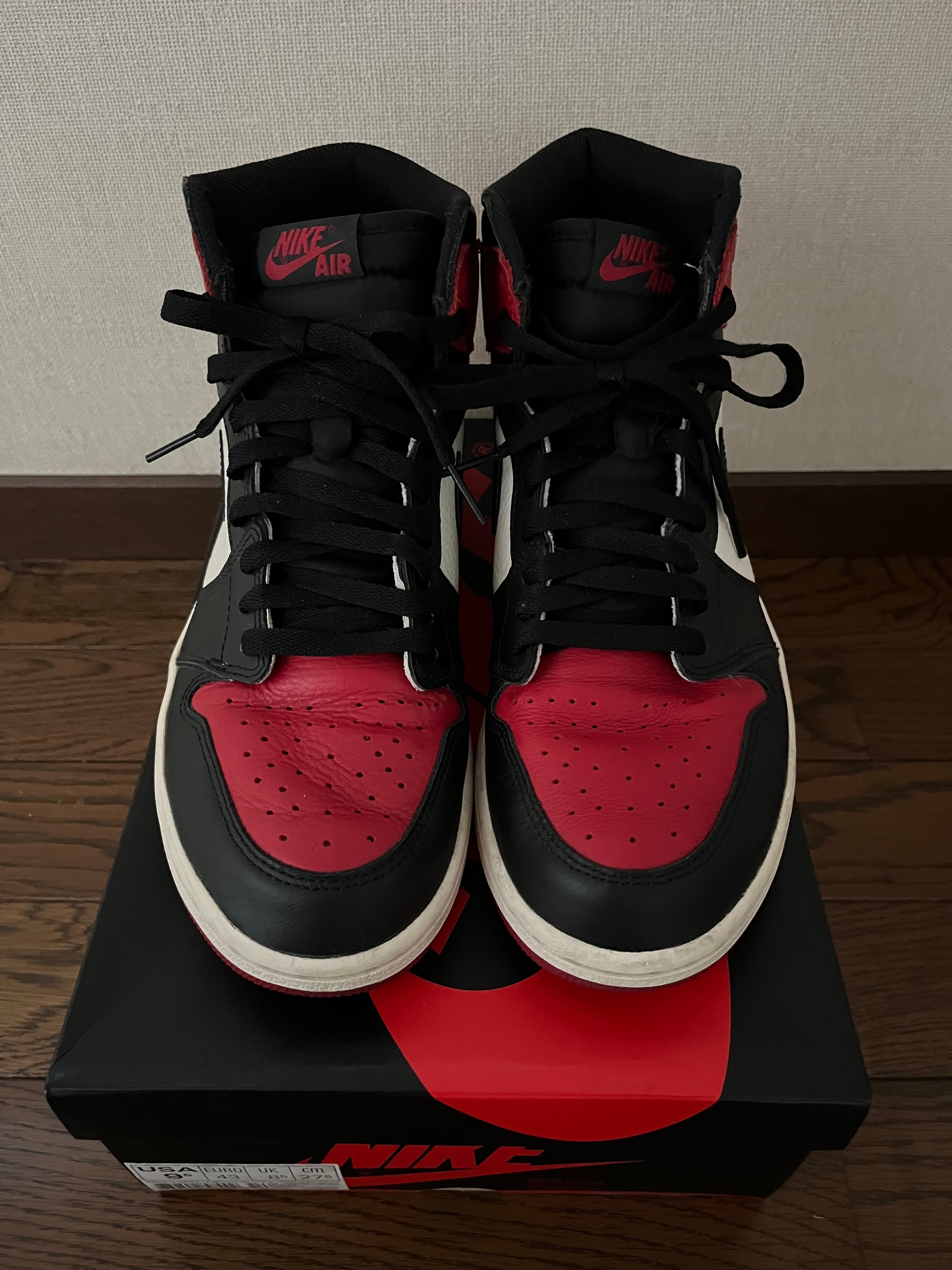 Nike Air Jordan 1 Retro High OG "Bred Toe"