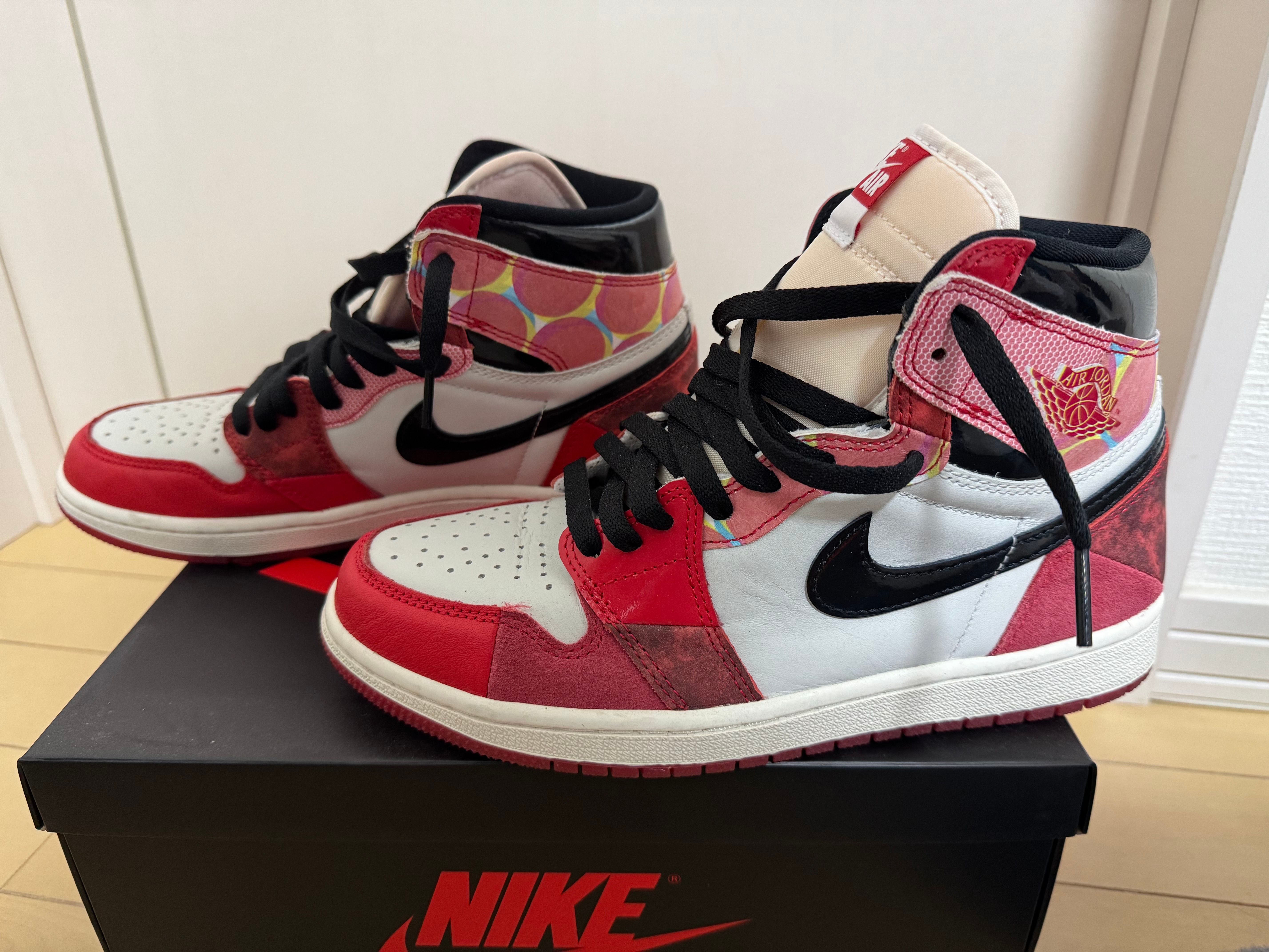Spider-Man × Nike Air Jordan 1 Retro High OG SP "Spider-Man: Across the Spider-Verse/University Red"