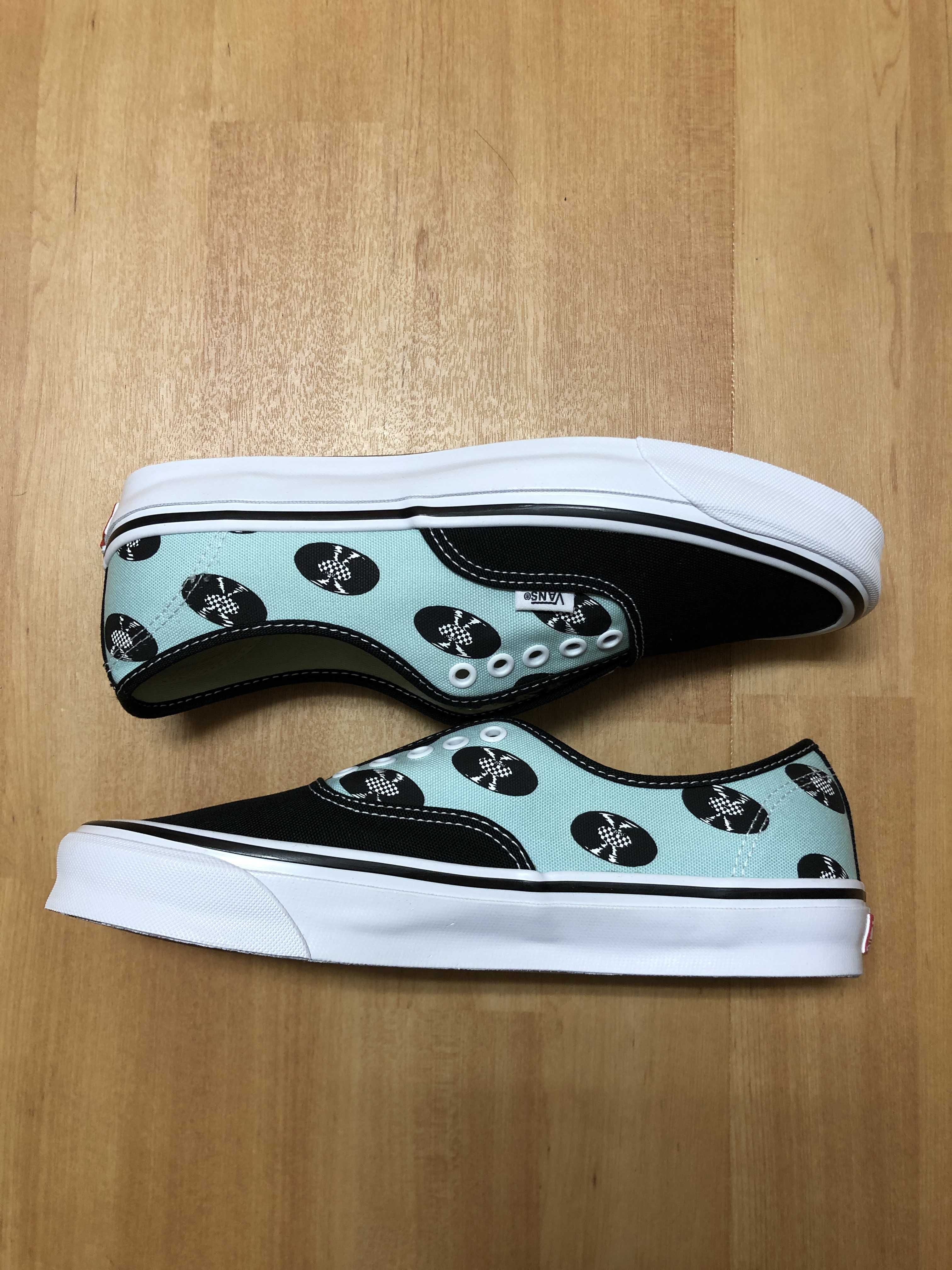 WACKO MARIA × Vans Vault OG Authentic LX "Baby Blue-Records"