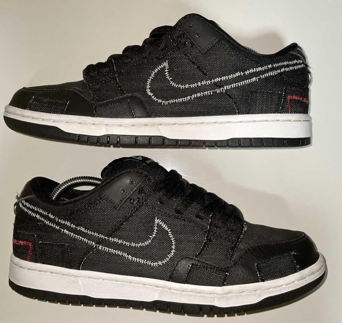 Wasted Youth × Nike SB Dunk Low "Black Denim" / VERDY