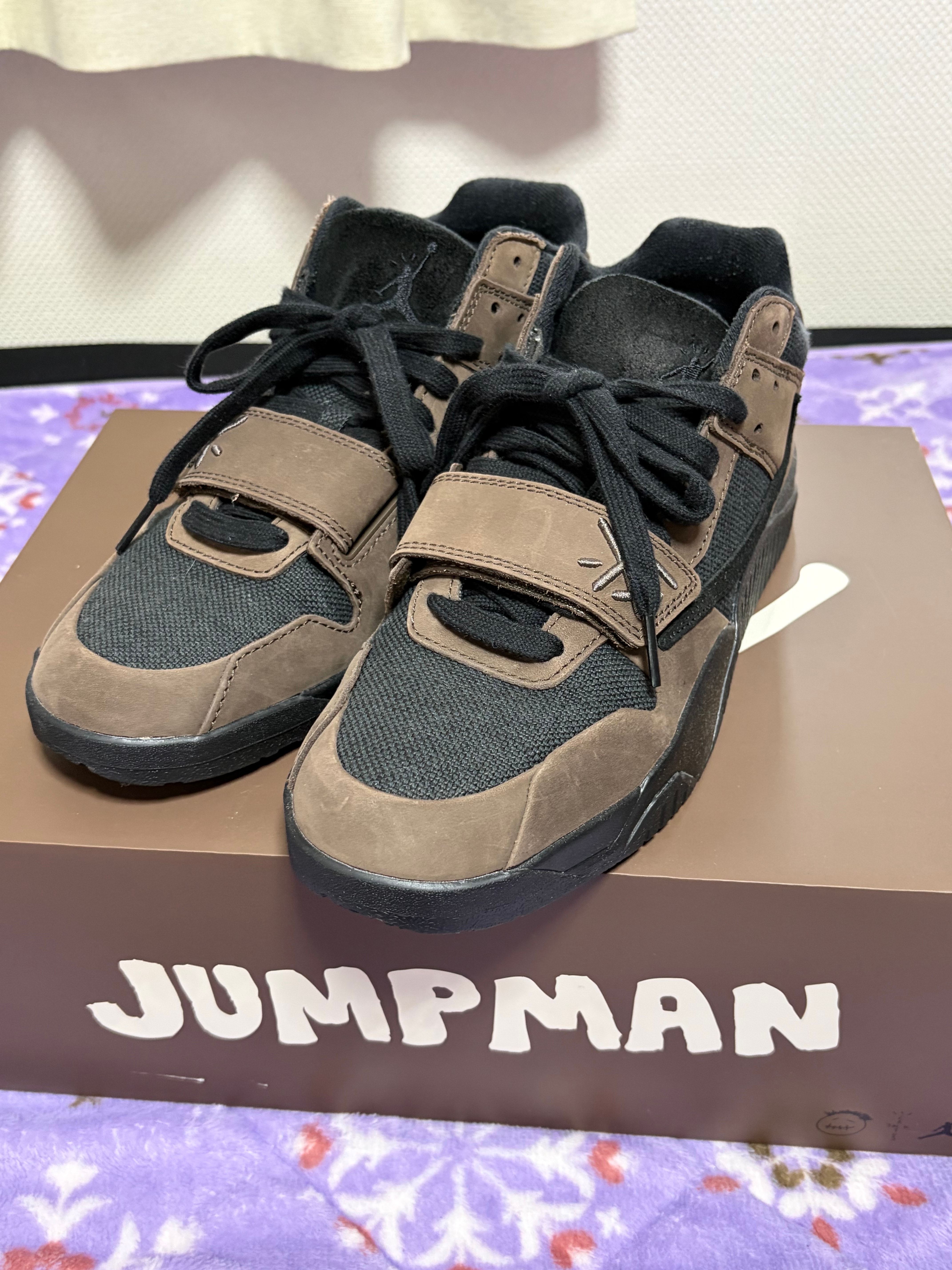 Travis Scott × Nike Jordan Jumpman Jack TR CJ1 T-Rexx "Black and Dark Mocha"