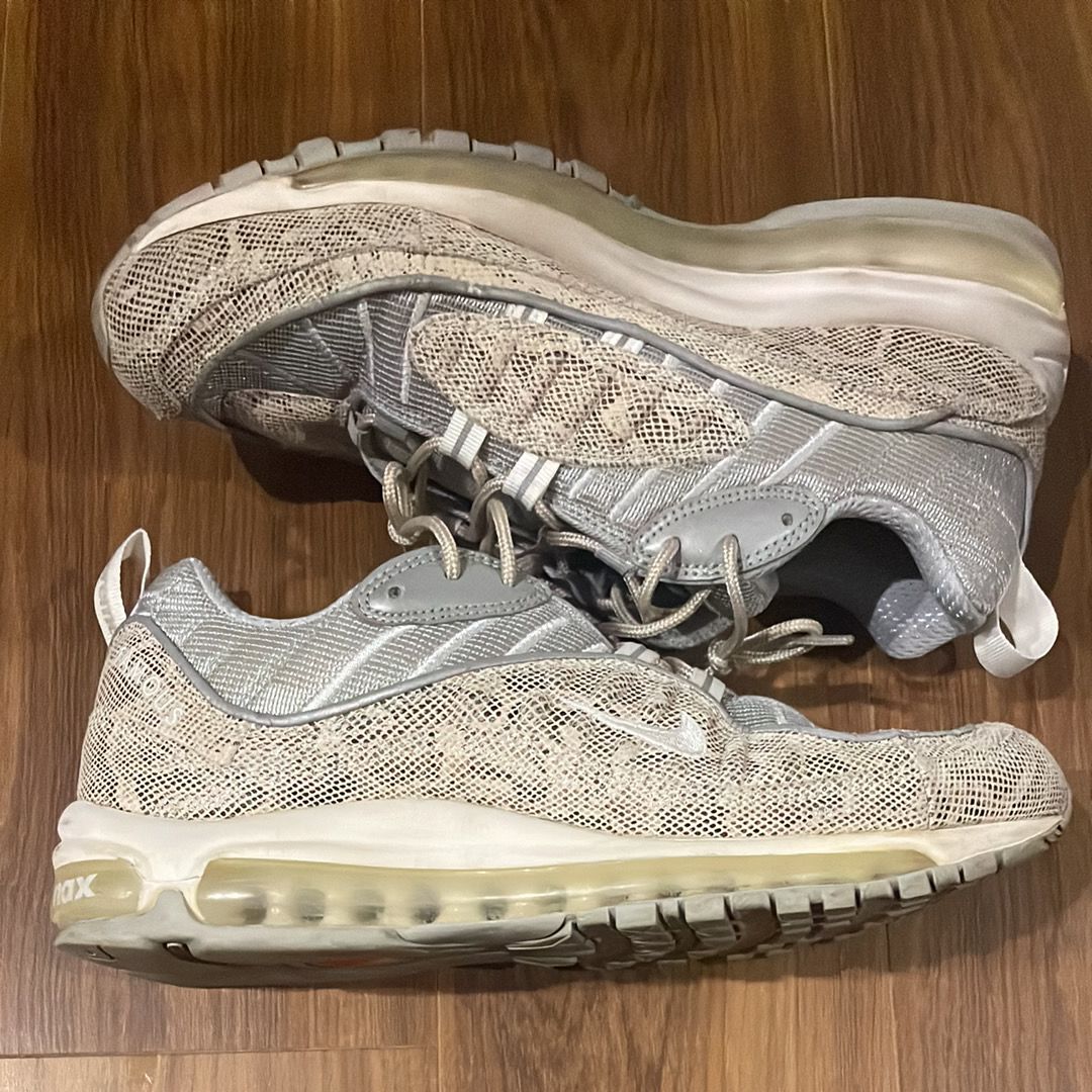 Supreme × Nike Air Max 98 "Snakeskin"