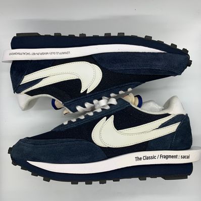 Fragment × sacai × Nike LD Waffle "Blackended Blue"