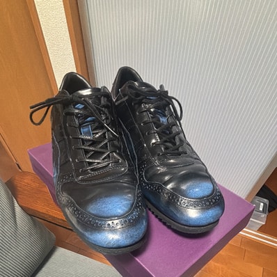 Onitsuka Tiger NIPPON MADE Ultimate Trainer "Black/Tuna Blue"