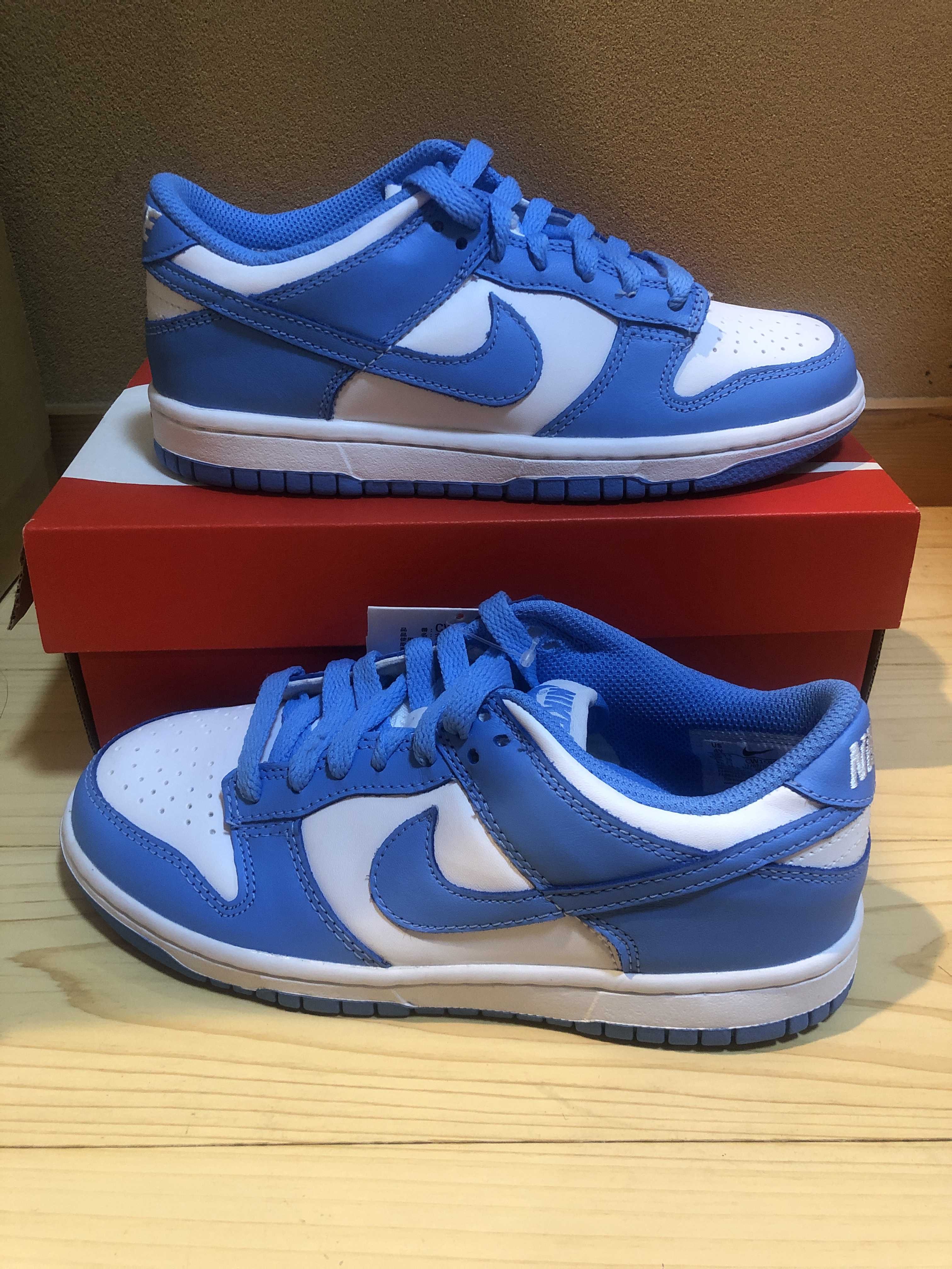 NIKE GS DUNK LOW "UNIVERSITY BLUE"