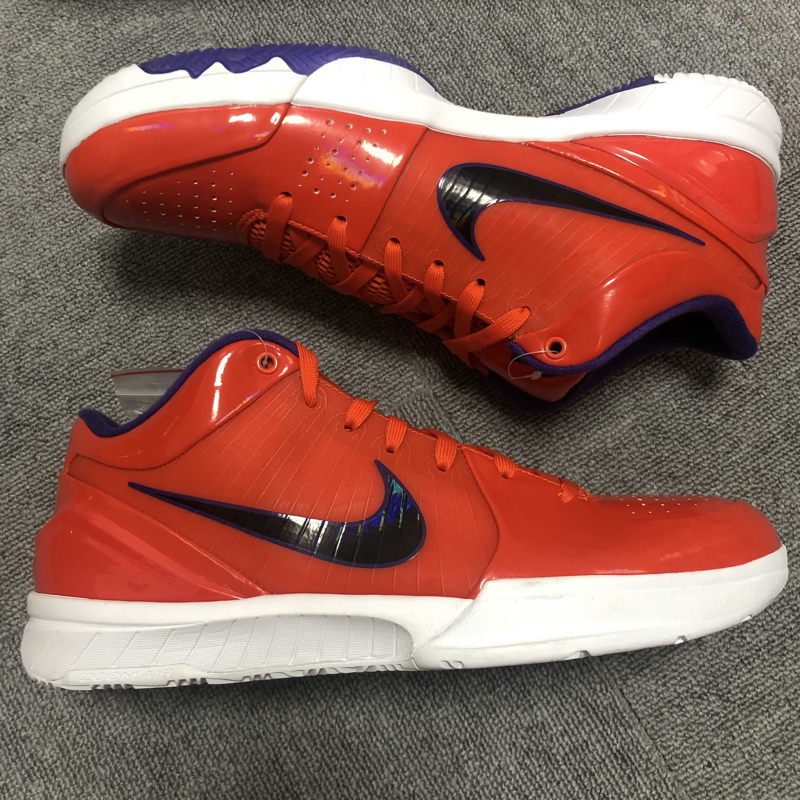 UNDEFEATED × Nike Kobe 4 Protro "Team Orange"