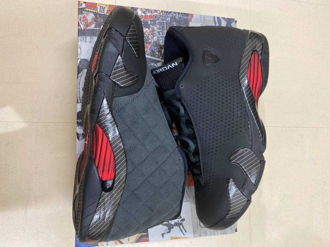 NIKE AIR JORDAN 14 "BLACK FERRARI"