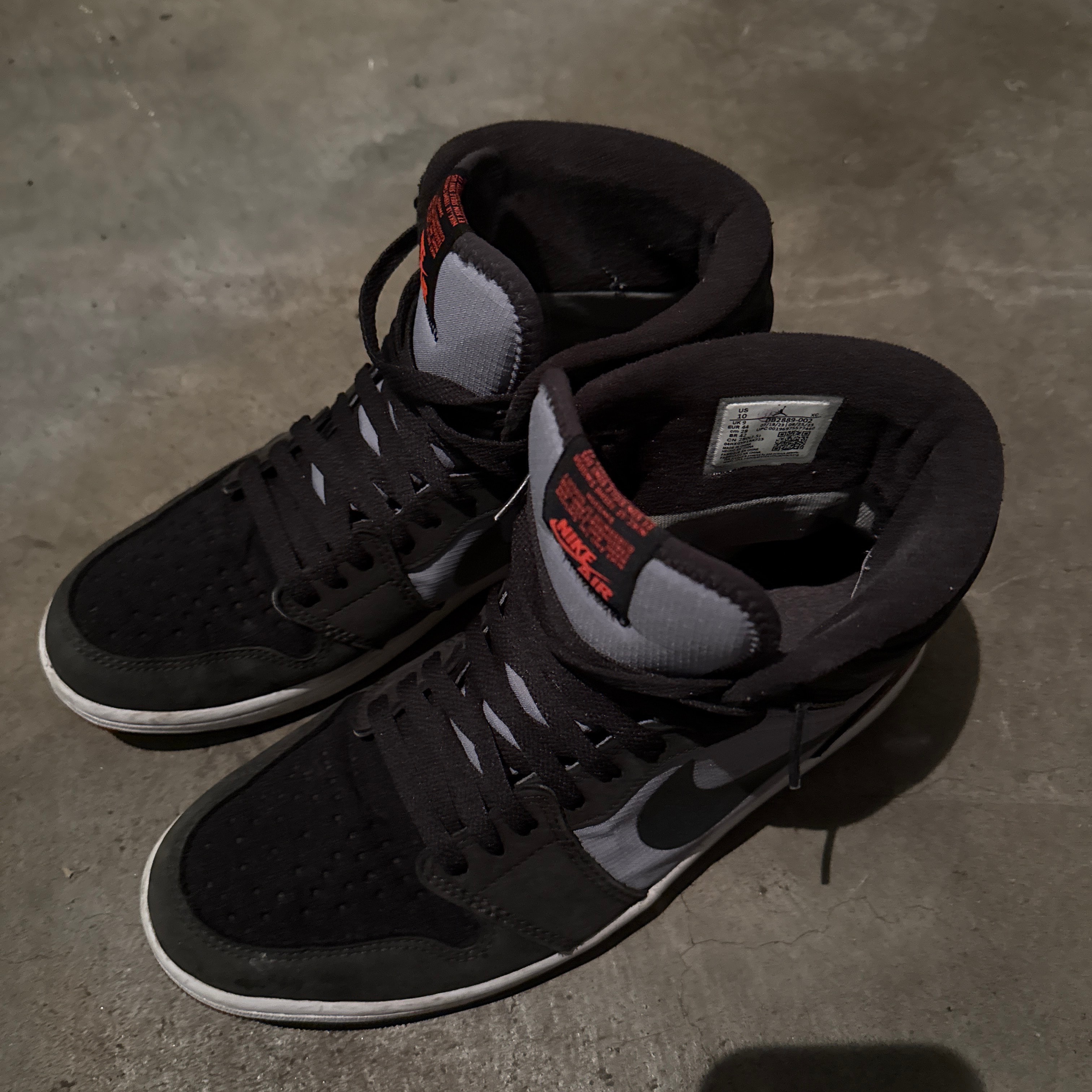 Nike Air Jordan 1 Element GORE-TEX "Black Cement"