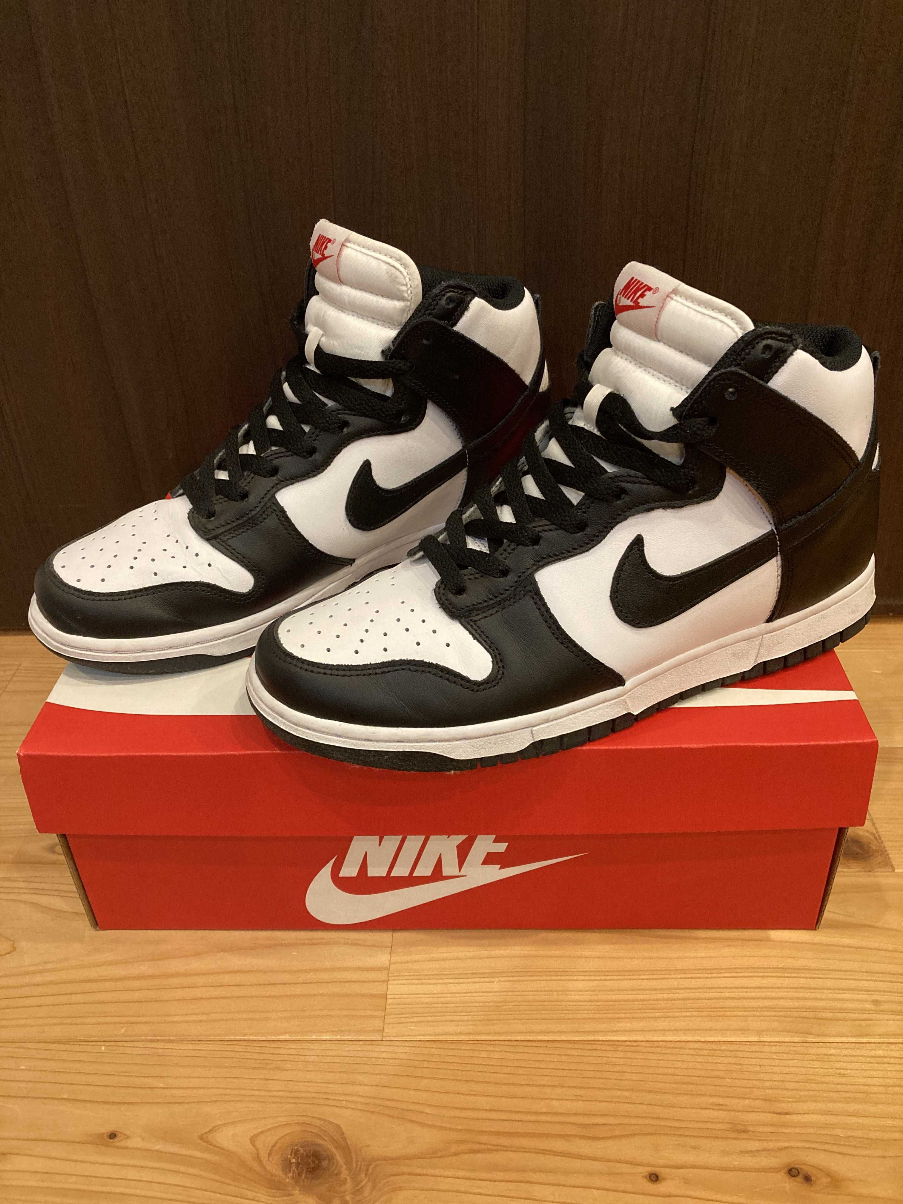 Nike Women's Dunk High "Black and White"