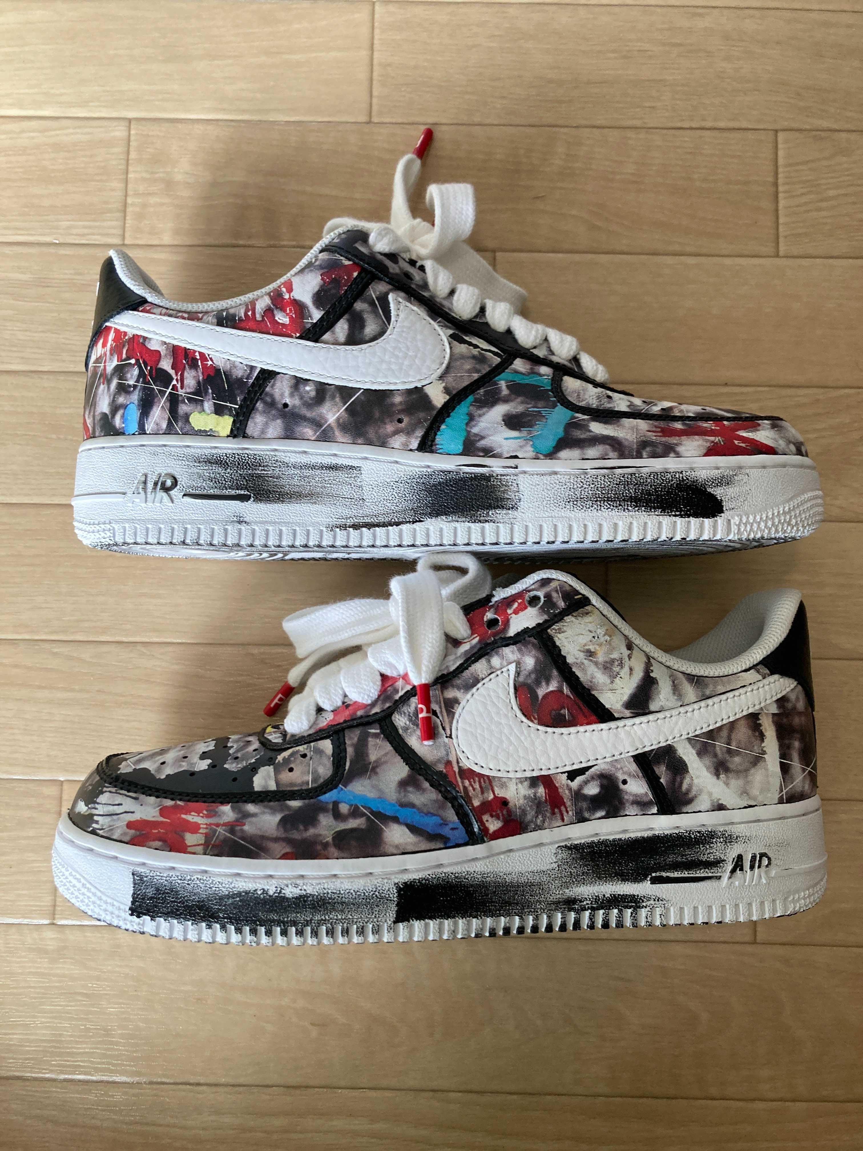 PEACEMINUSONE × Nike Air Force 1 Low Para Noise "Black" / G-DRAGON