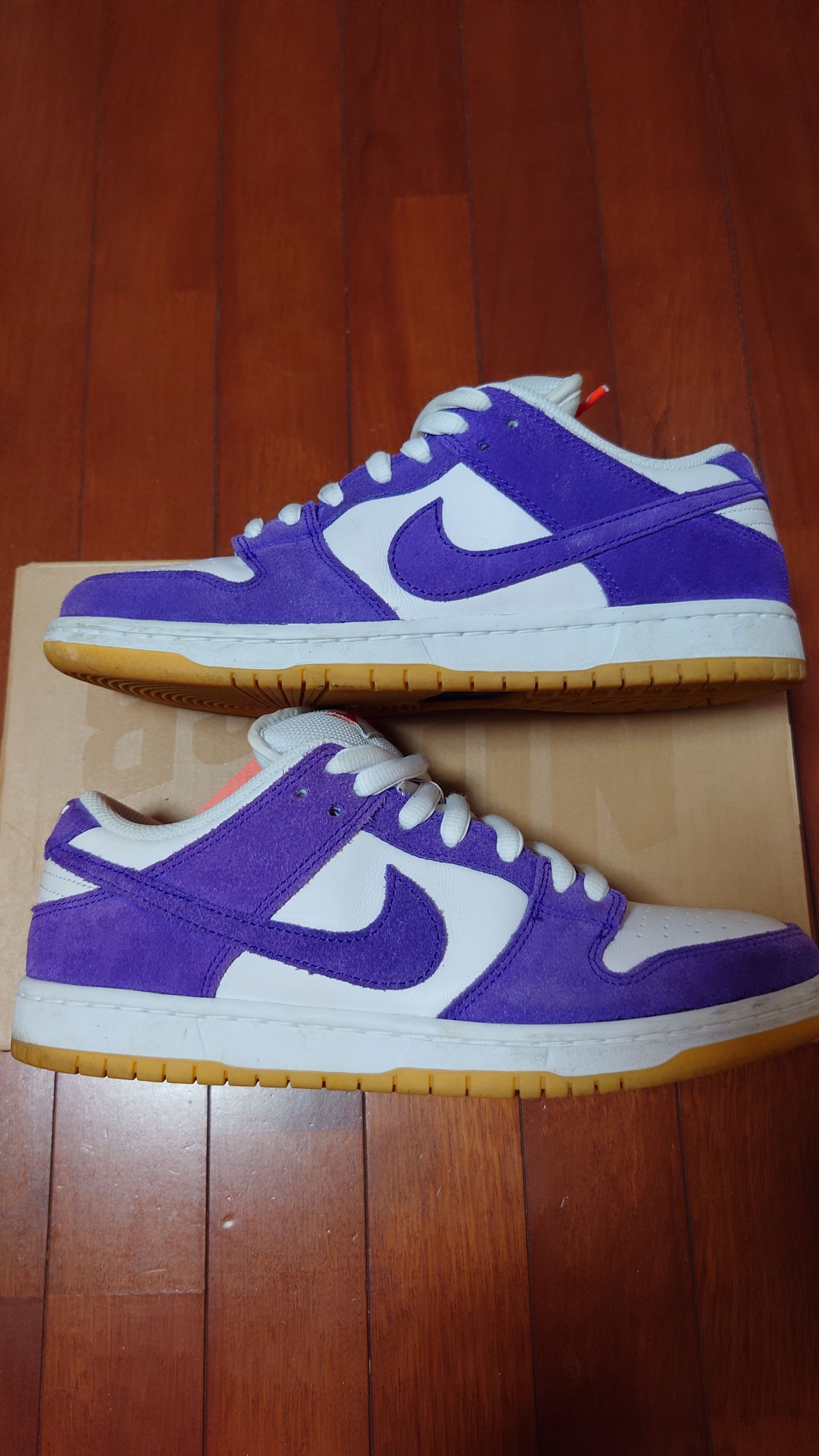 Nike SB Dunk Low Pro ISO Orange Label "Court Purple Gum"